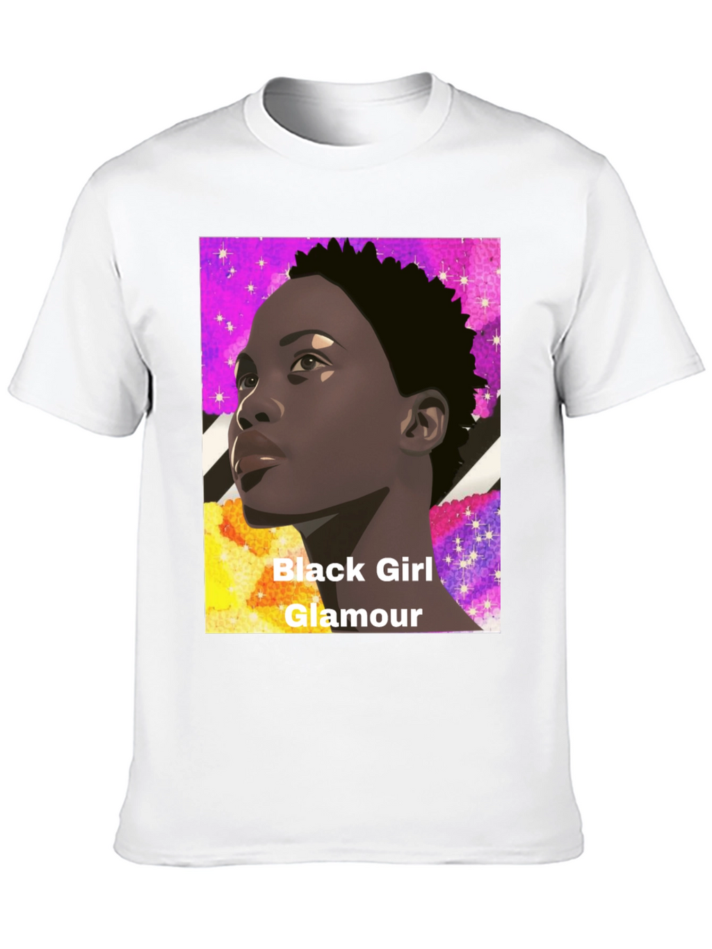Black Girl Glamour Graphic Tee