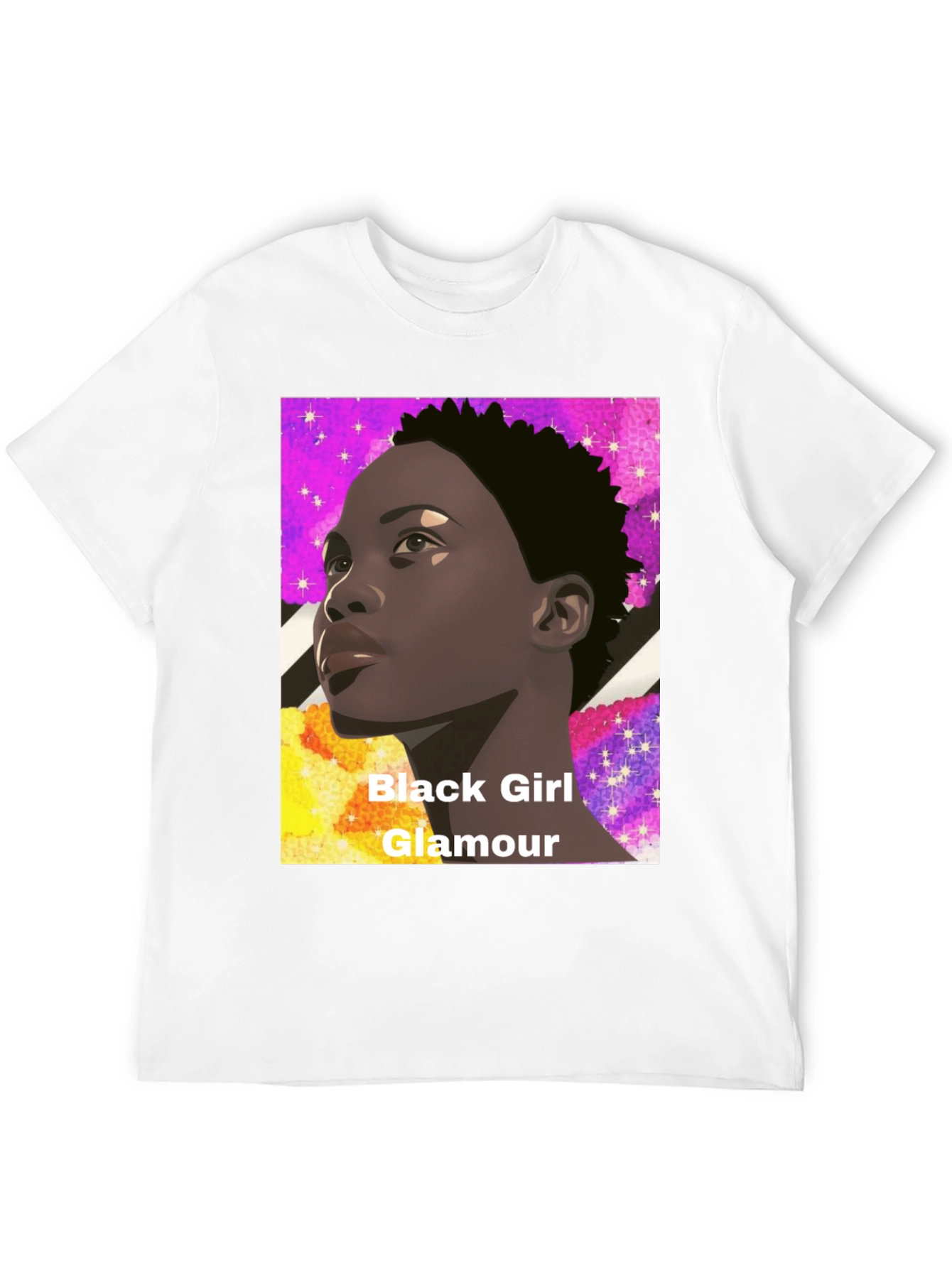 Black Girl Glamour Graphic Tee