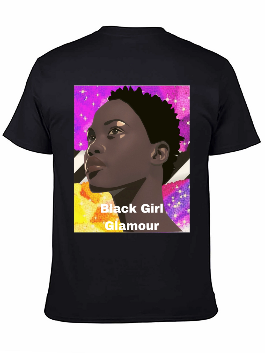 Black Girl Glamour Graphic Tee