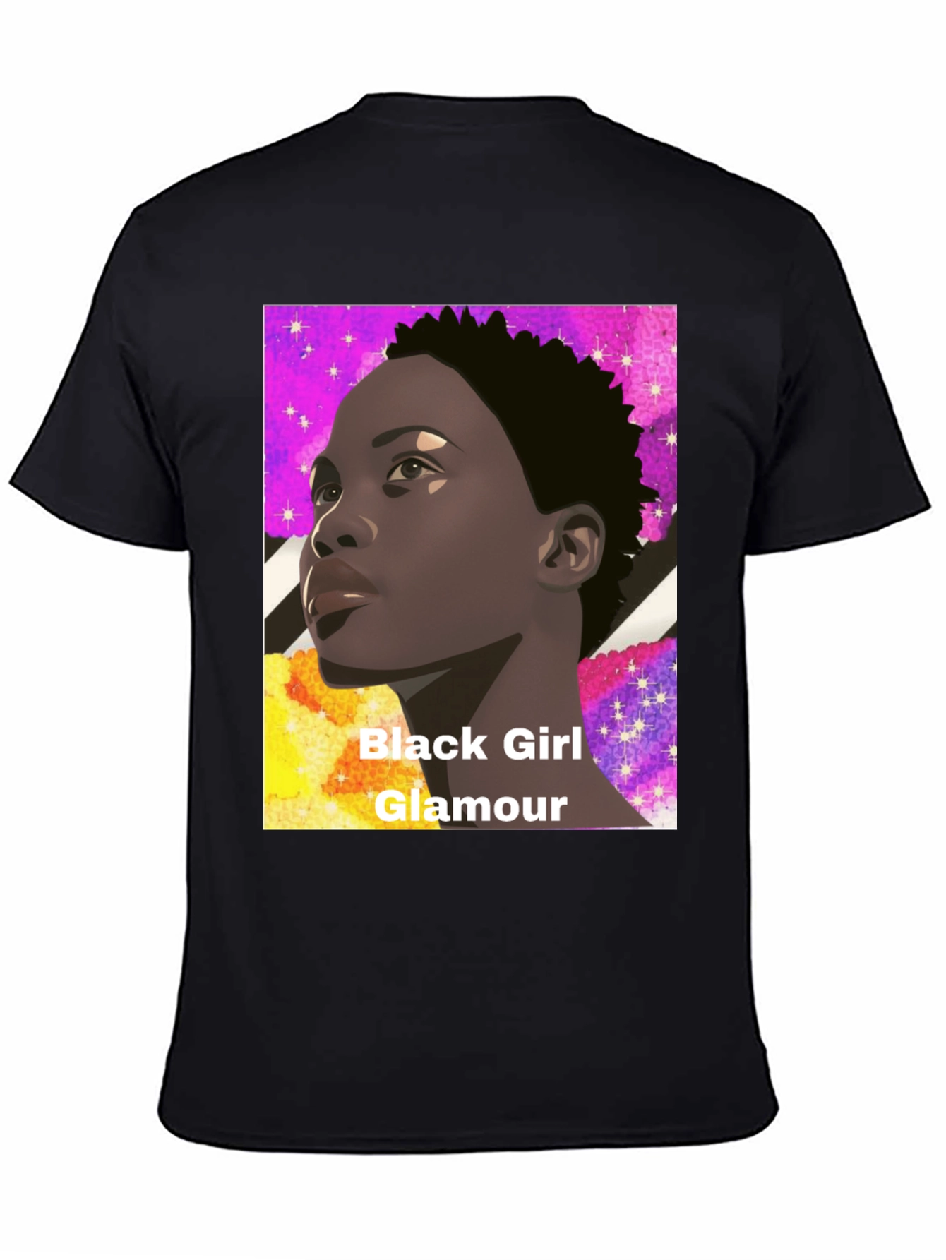 Black Girl Glamour Graphic Tee