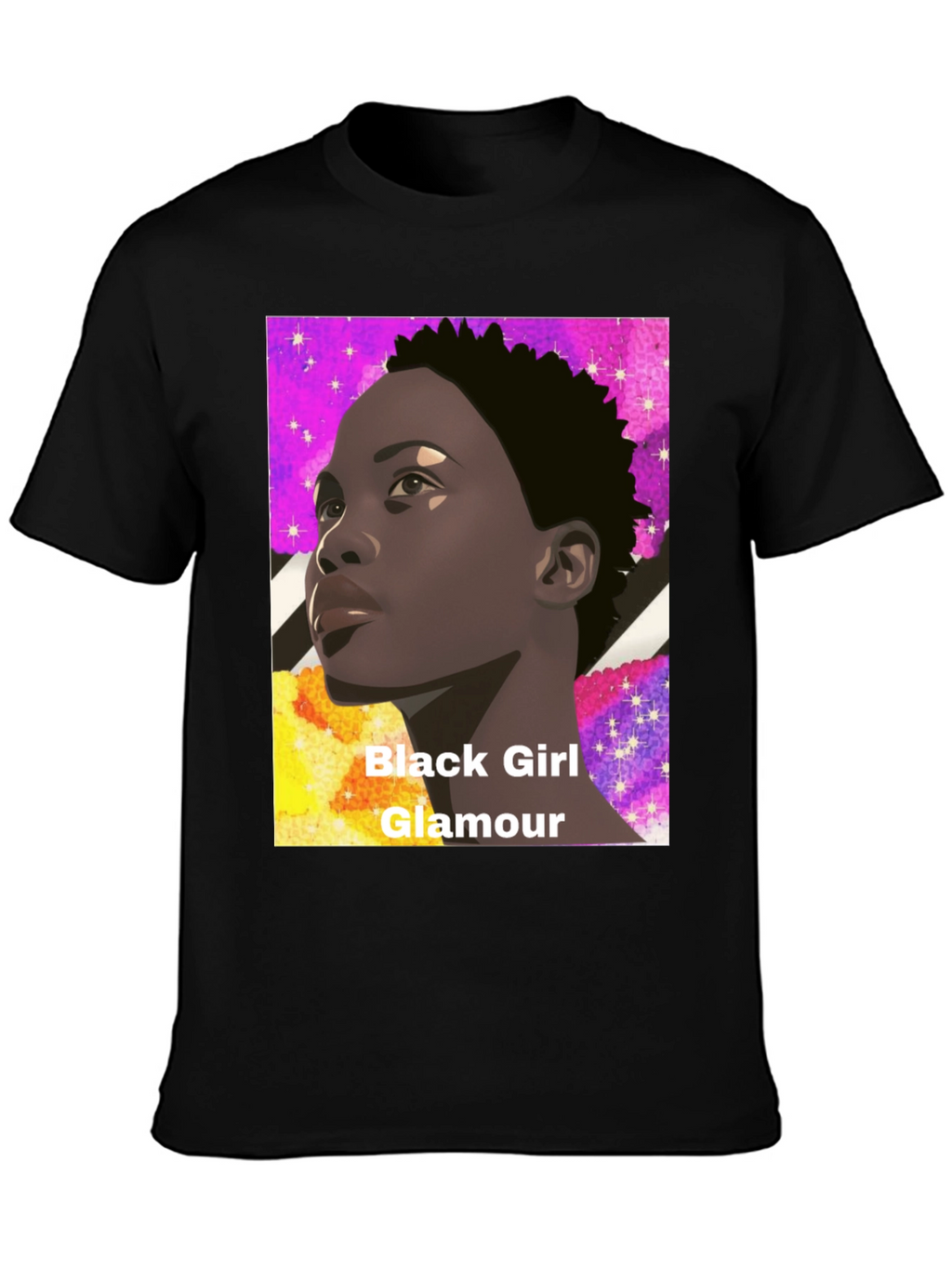 Black Girl Glamour Graphic Tee