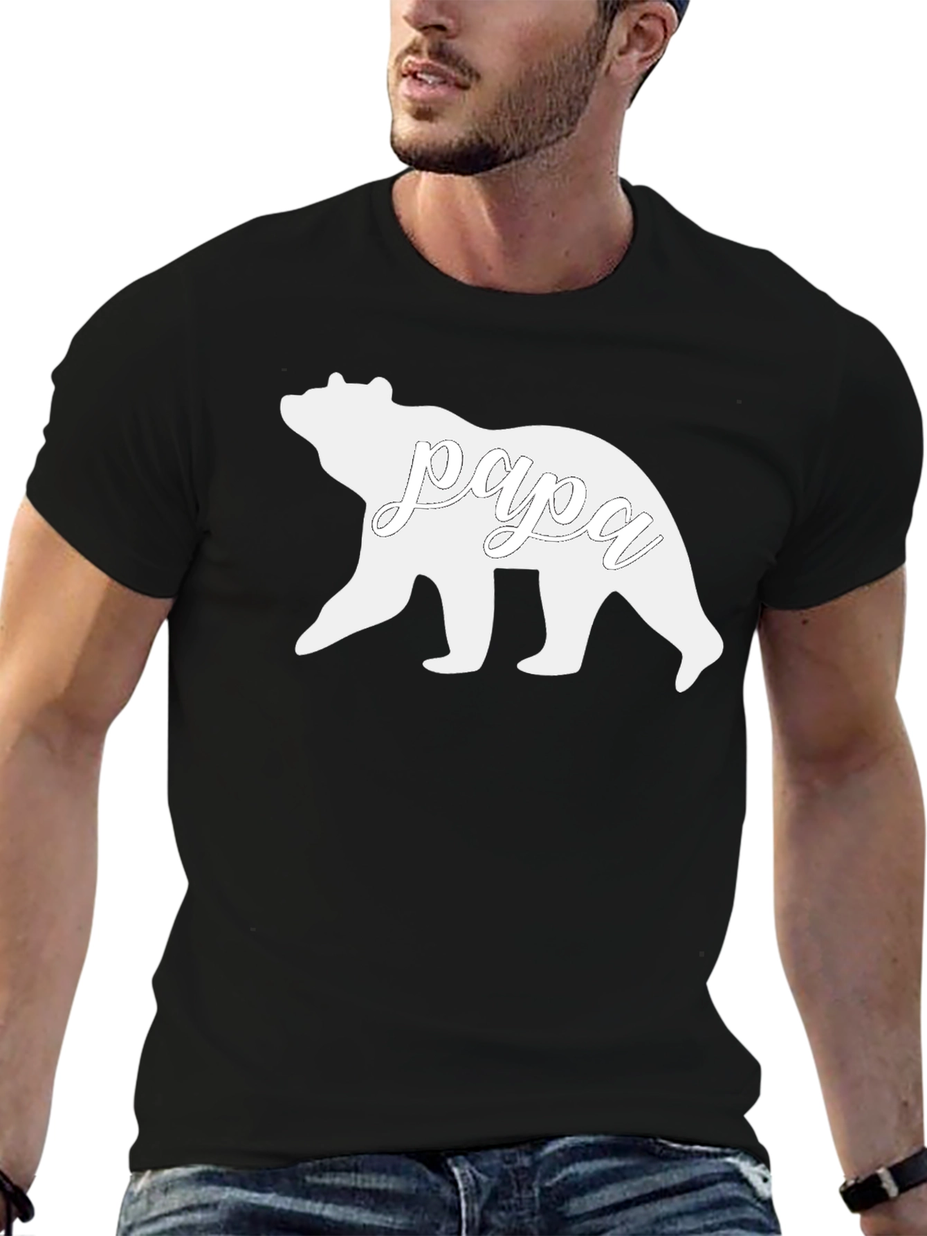 Papa Bear T-Shirt - Fathers Day Gift