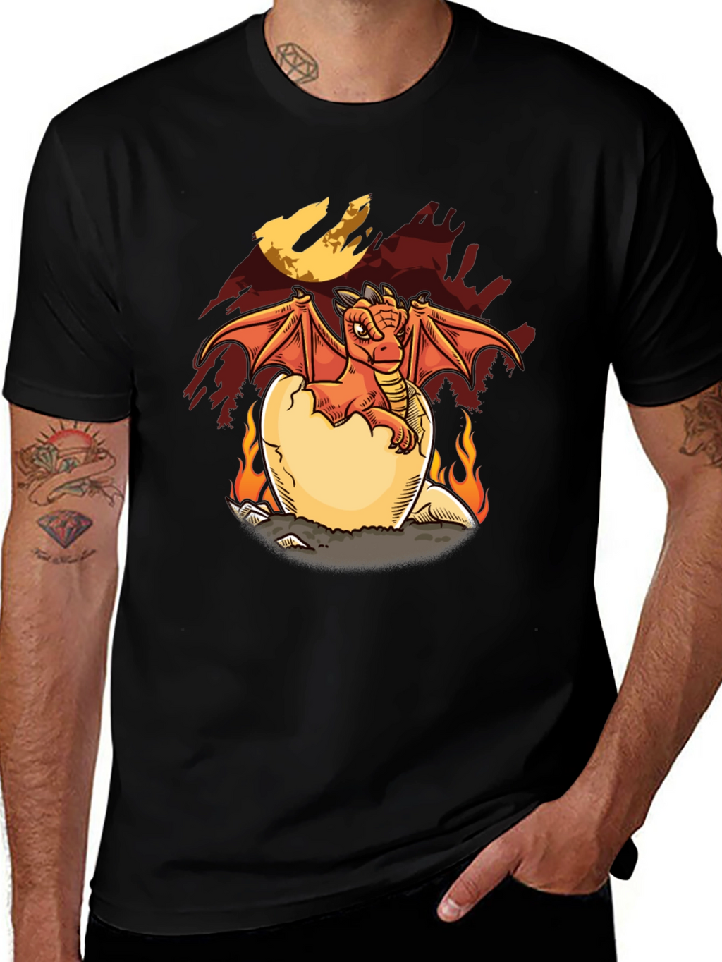 Dragon Hatchling Graphic Tee