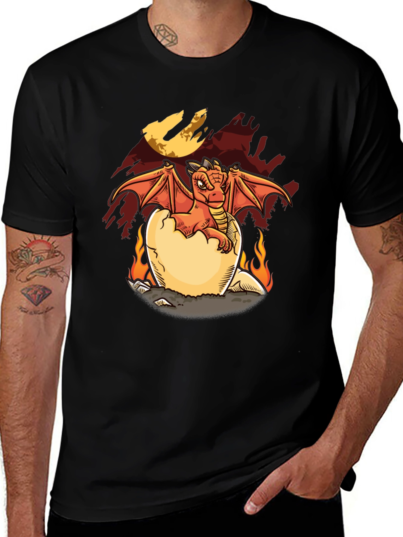 Dragon Hatchling Graphic Tee