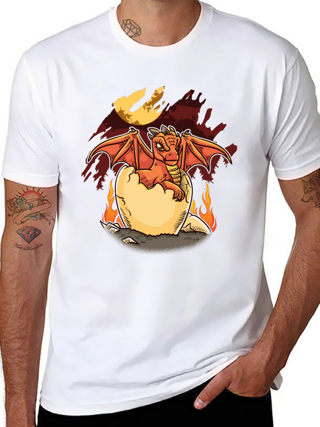 Dragon Hatchling Graphic Tee