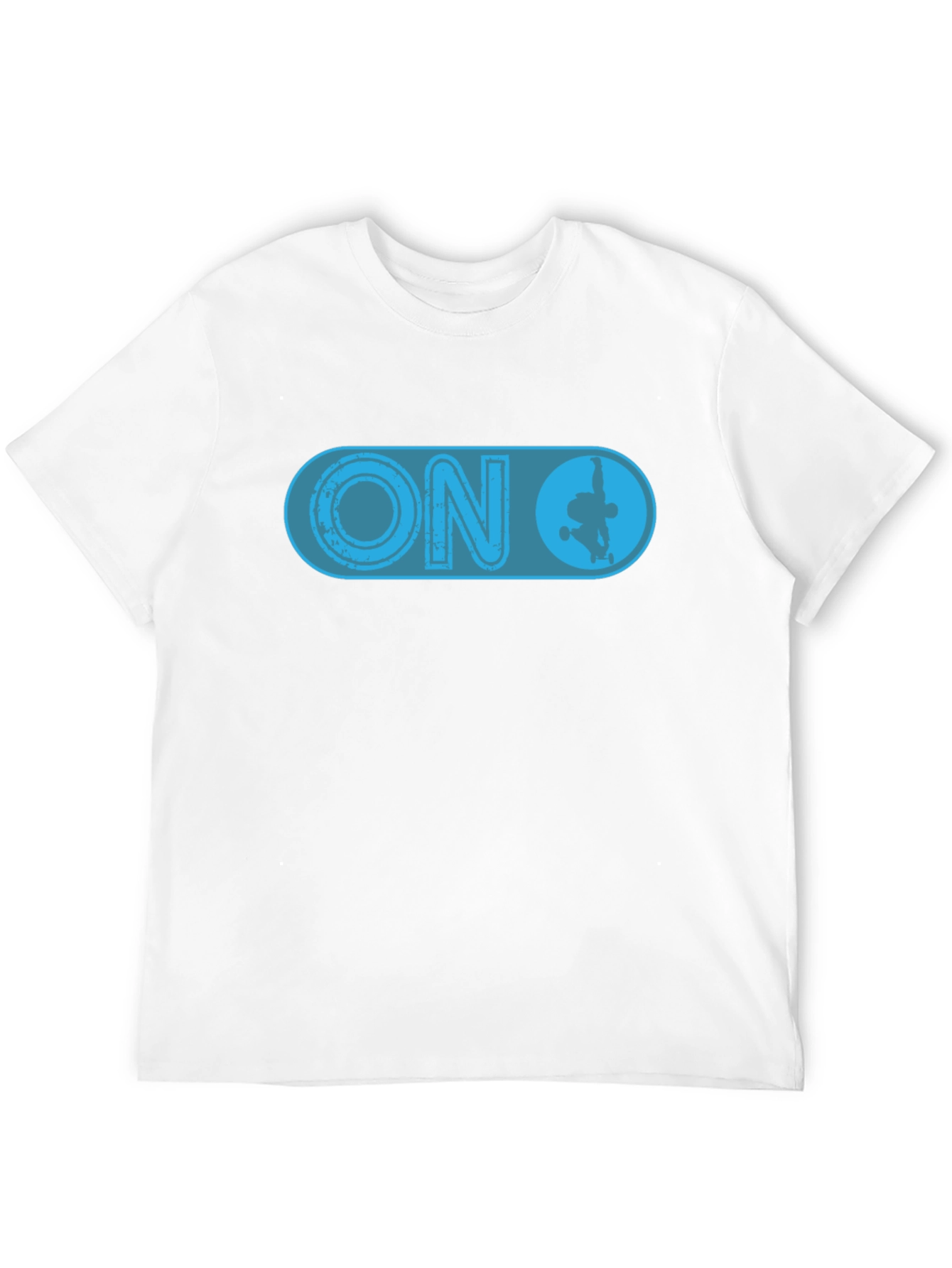 Skate ON Graphic T-Shirt - Black