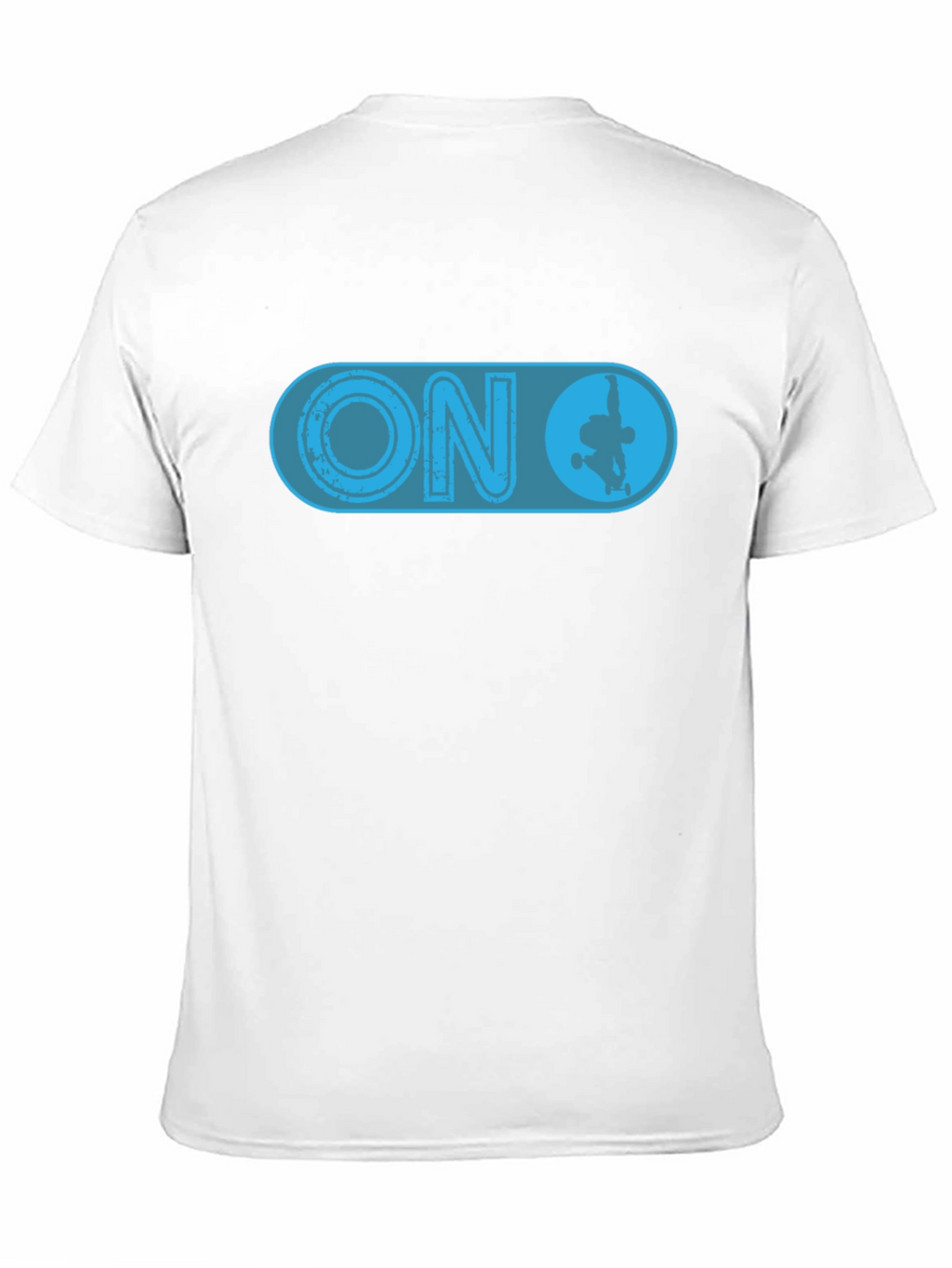 Skate ON Graphic T-Shirt - Black