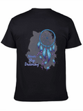 Dreamcatcher Graphic Tee - Never Stop Dreaming Shirt