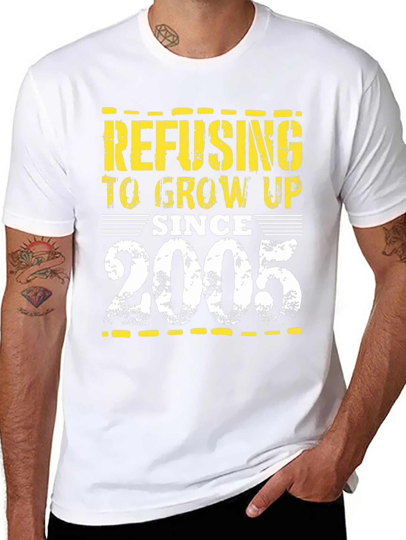 Refusing to Grow Up Since 2005 T-Shirt