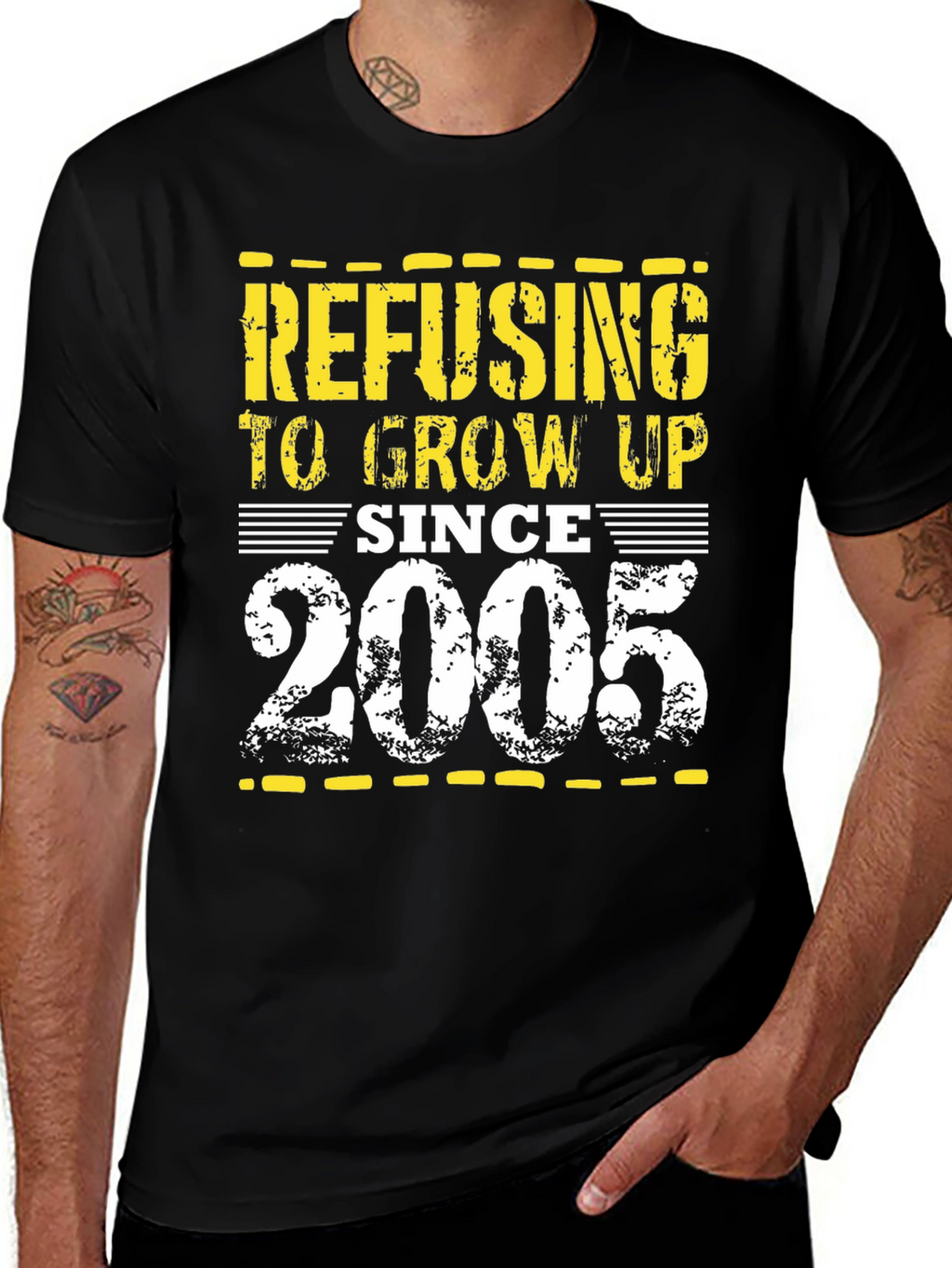 Refusing to Grow Up Since 2005 T-Shirt