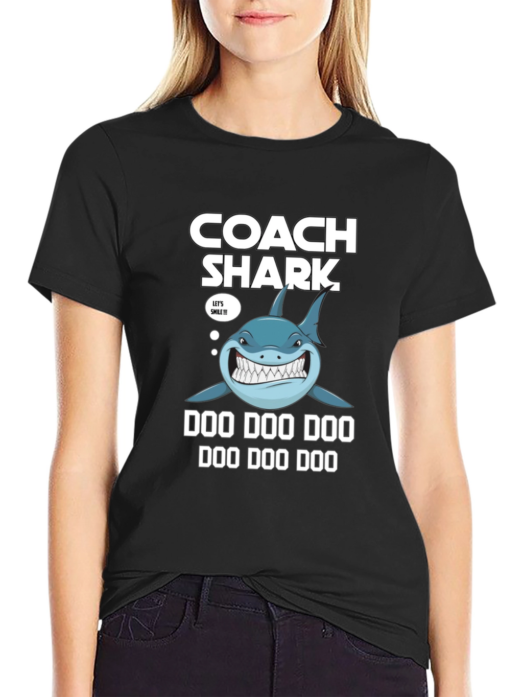 Coach Shark Doo Doo Doo T-Shirt