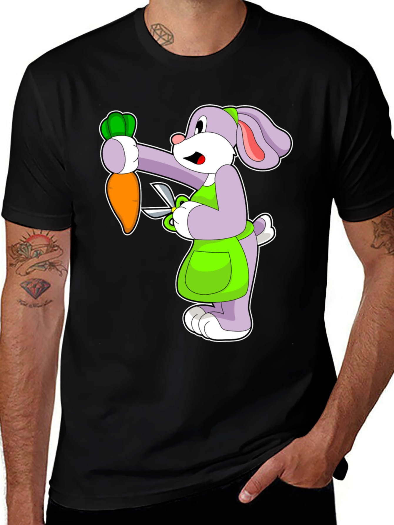 Funny Bunny Carrot T-Shirt