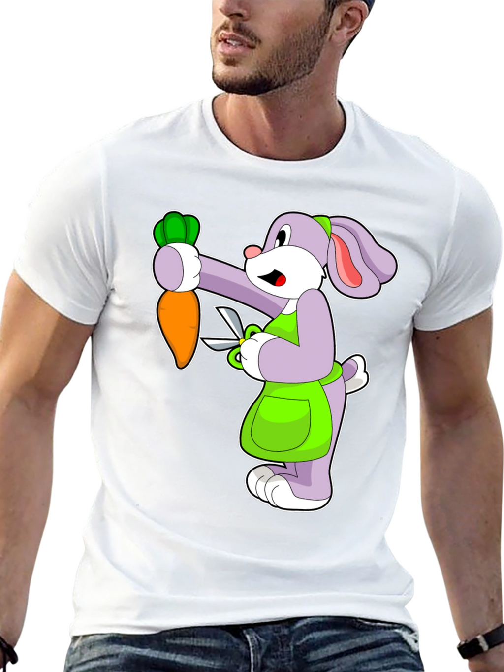 Funny Bunny Carrot T-Shirt