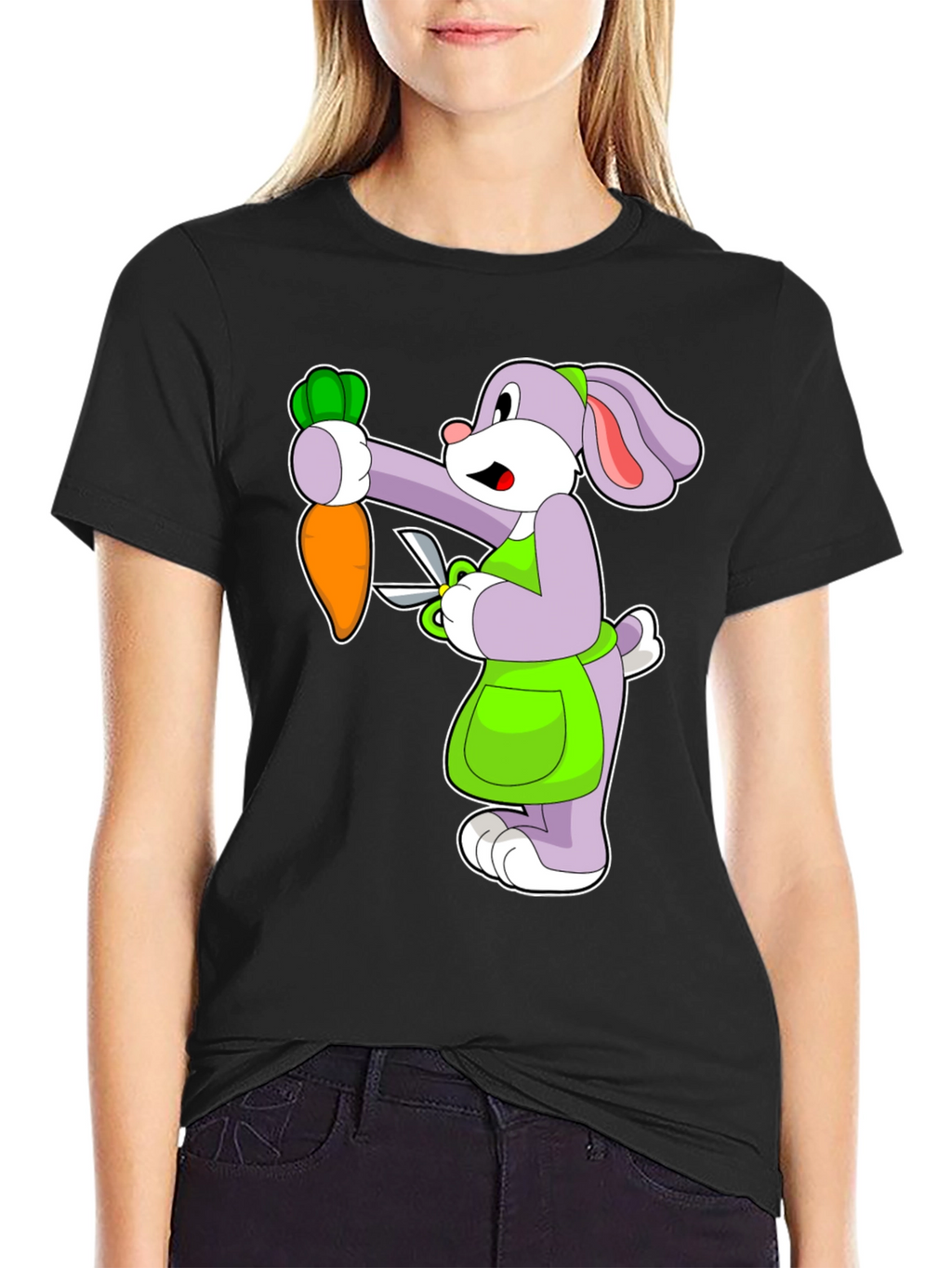 Funny Bunny Carrot T-Shirt