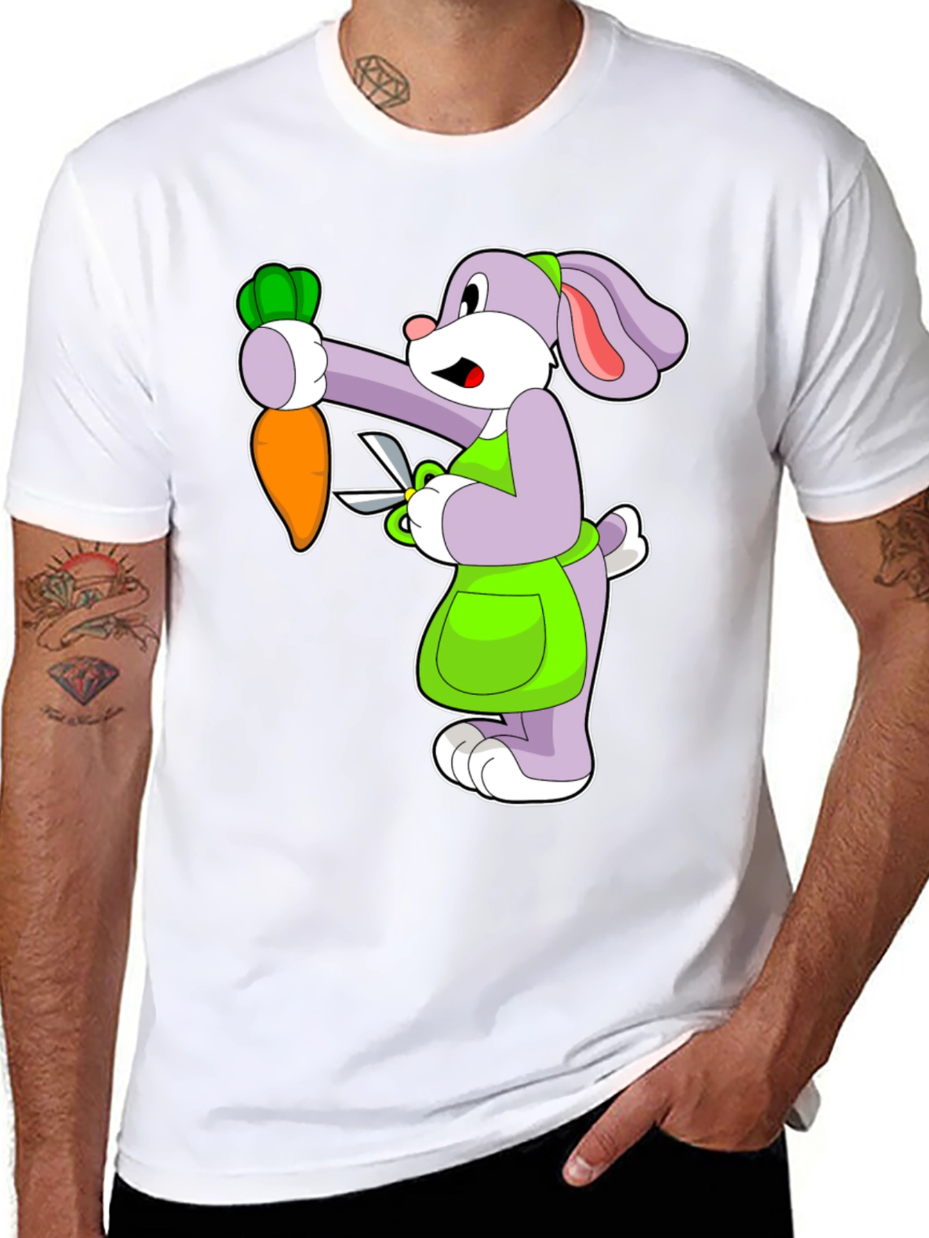 Funny Bunny Carrot T-Shirt