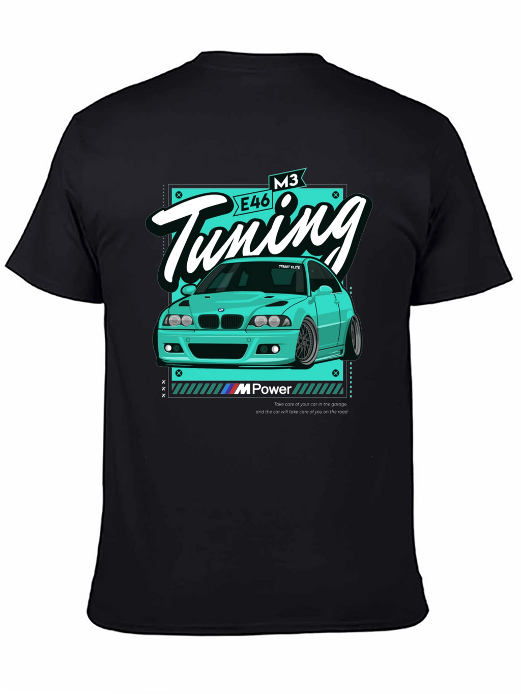 BMW M3 E46 Tuning T-Shirt - Car Enthusiast Apparel