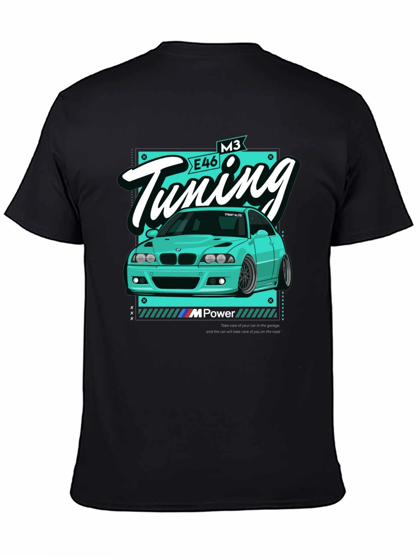 BMW M3 E46 Tuning T-Shirt - Car Enthusiast Apparel