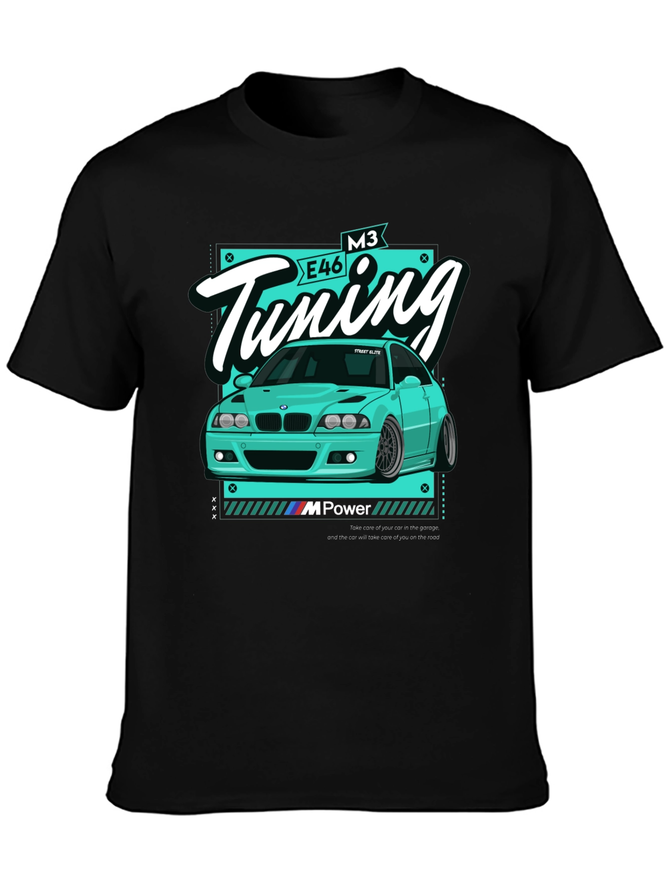BMW M3 E46 Tuning T-Shirt - Car Enthusiast Apparel