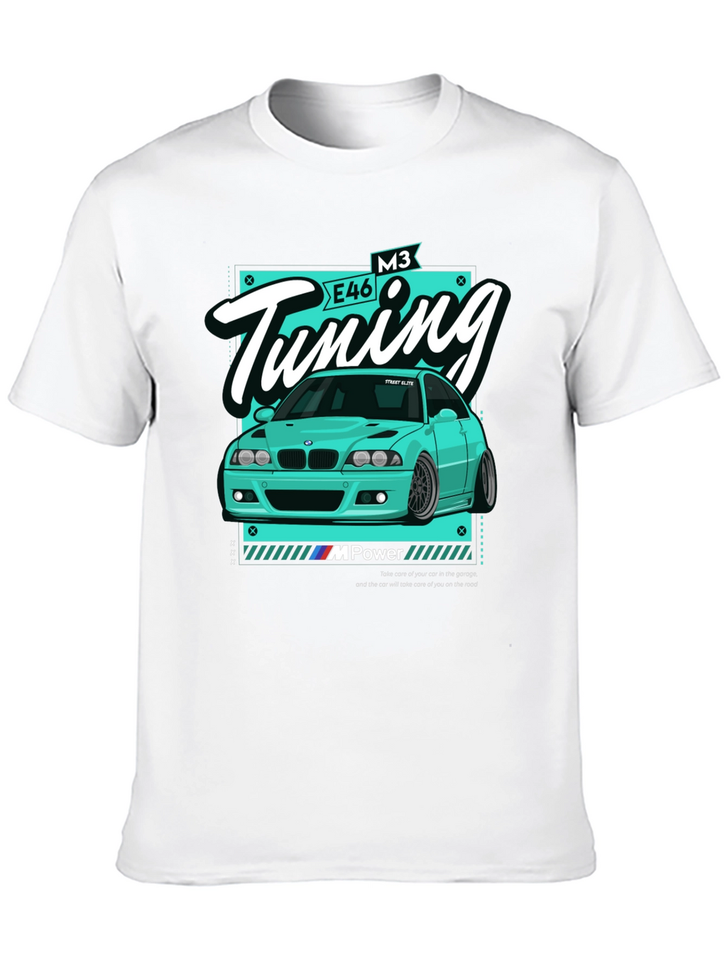 BMW M3 E46 Tuning T-Shirt - Car Enthusiast Apparel