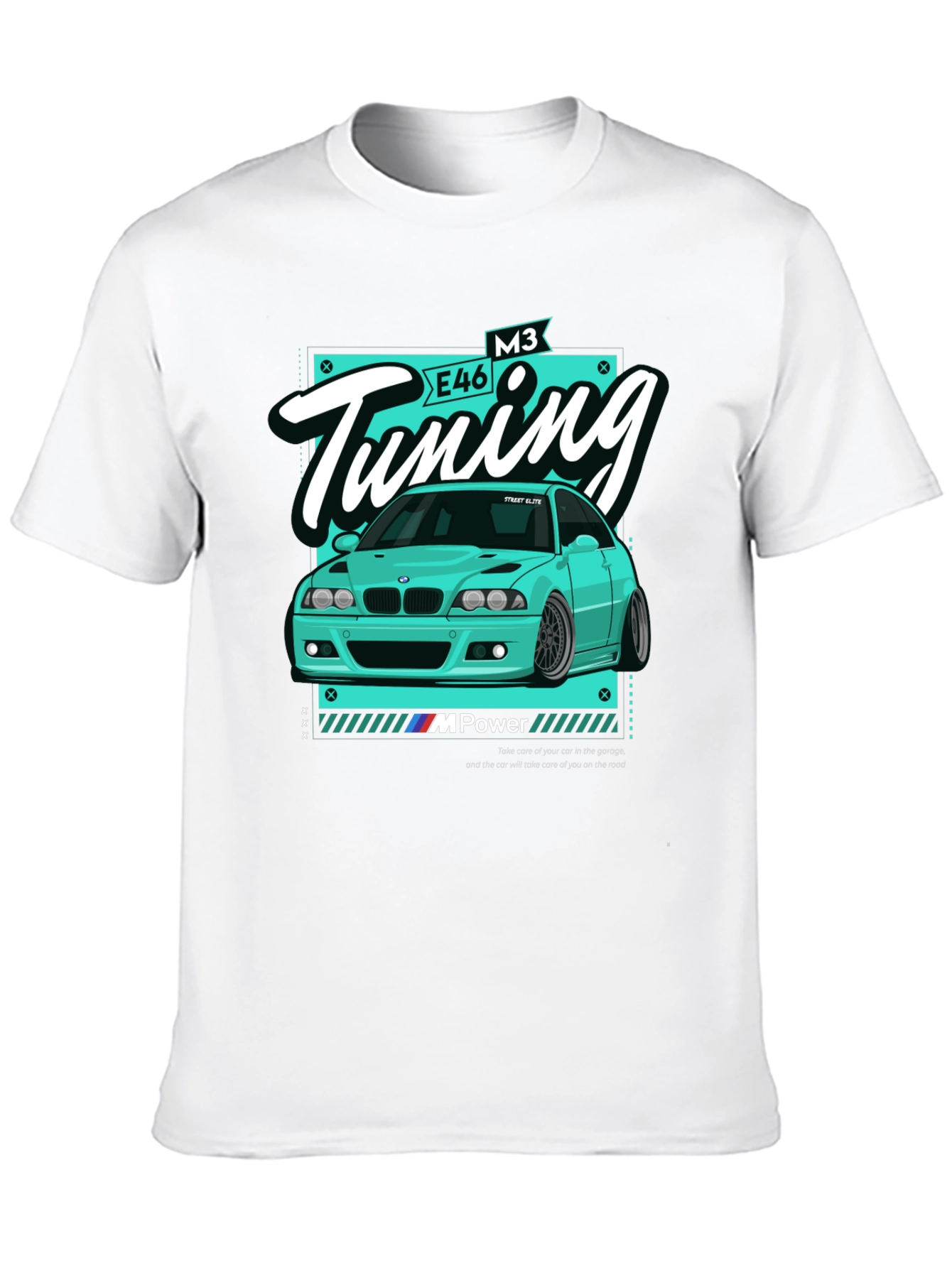 BMW M3 E46 Tuning T-Shirt - Car Enthusiast Apparel