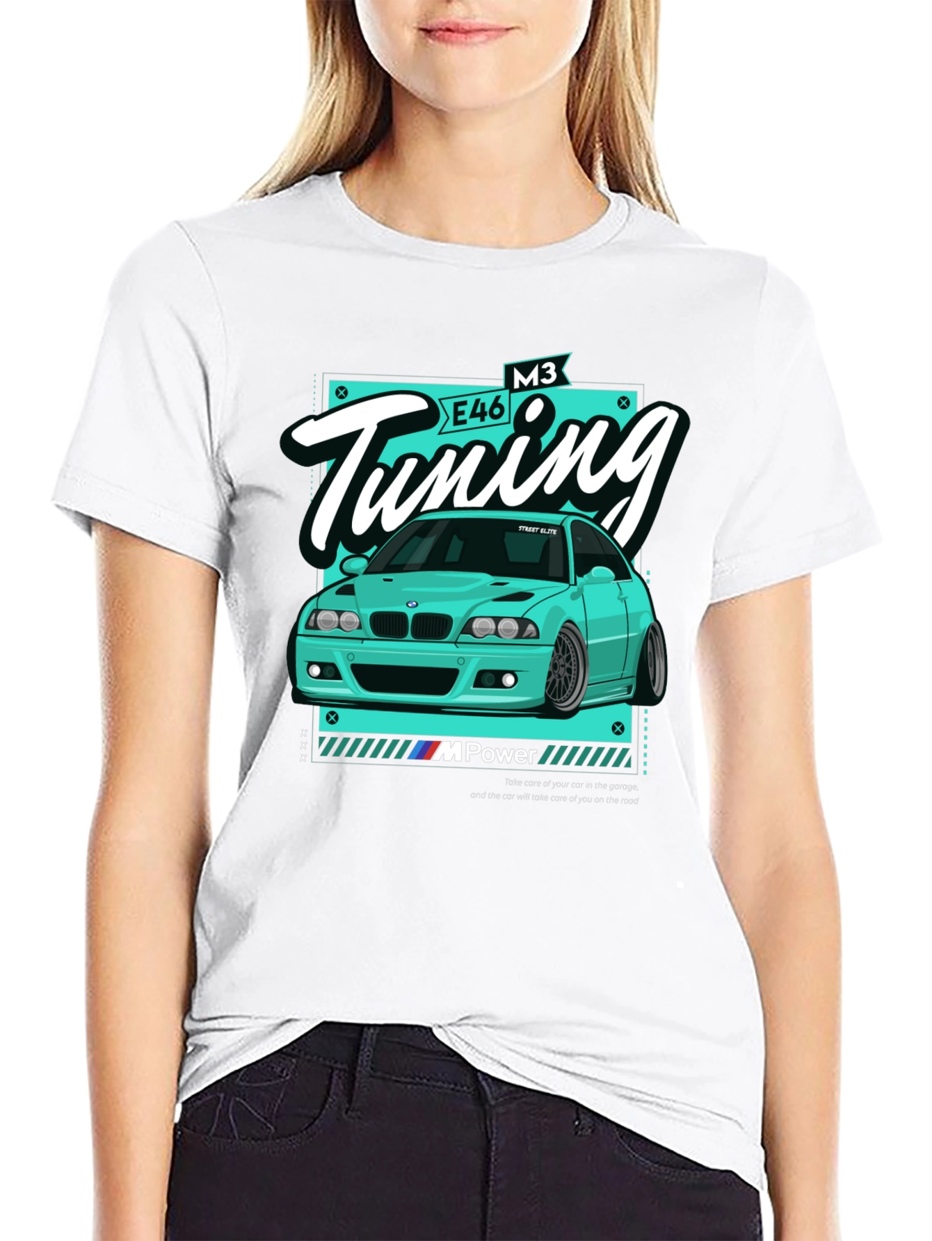 BMW M3 E46 Tuning T-Shirt - Car Enthusiast Apparel