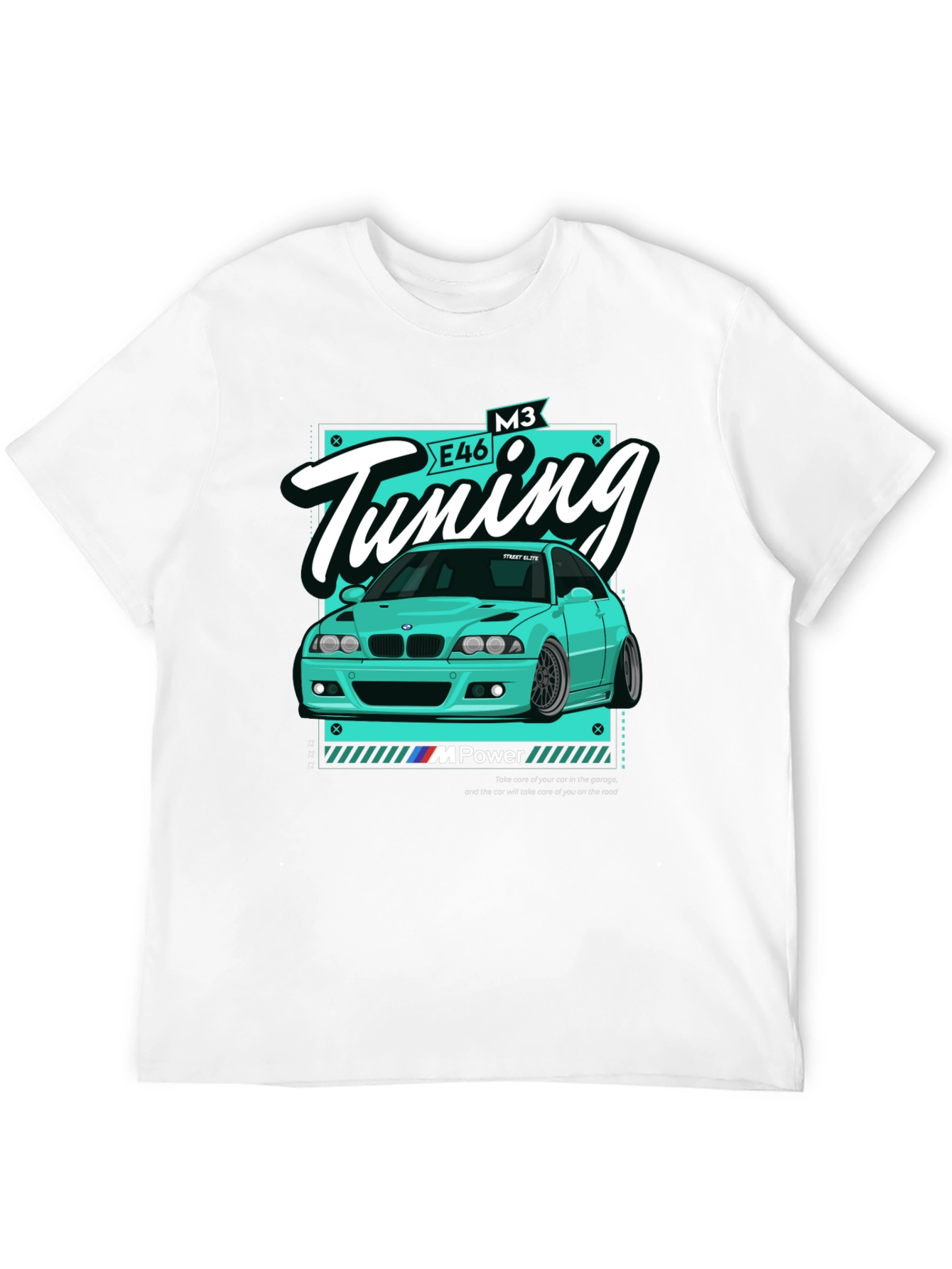 BMW M3 E46 Tuning T-Shirt - Car Enthusiast Apparel