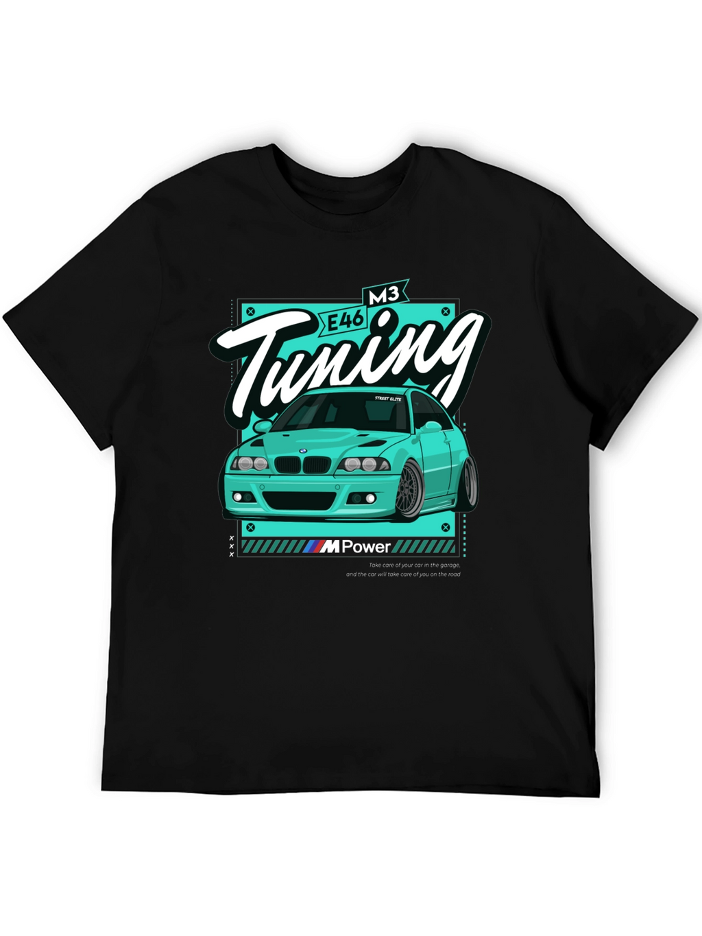 BMW M3 E46 Tuning T-Shirt - Car Enthusiast Apparel