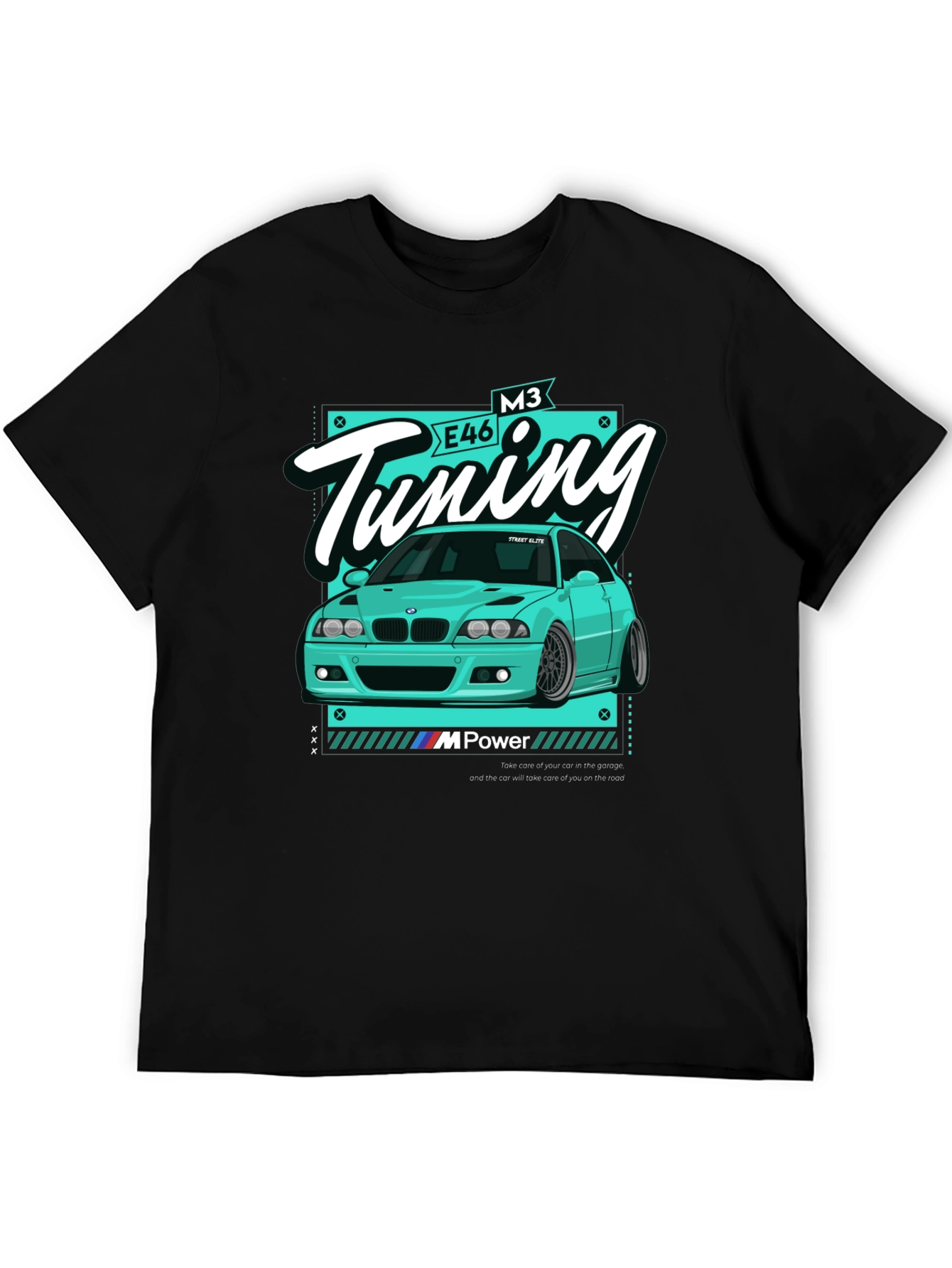 BMW M3 E46 Tuning T-Shirt - Car Enthusiast Apparel