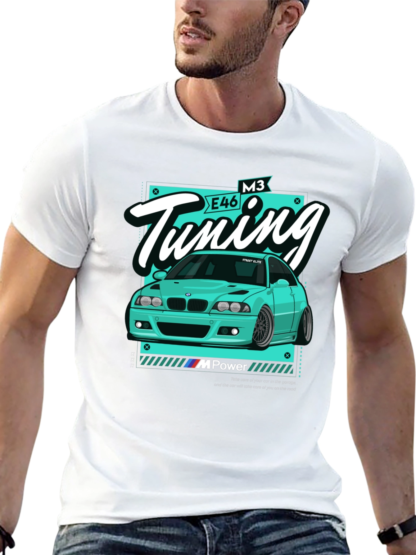 BMW M3 E46 Tuning T-Shirt - Car Enthusiast Apparel