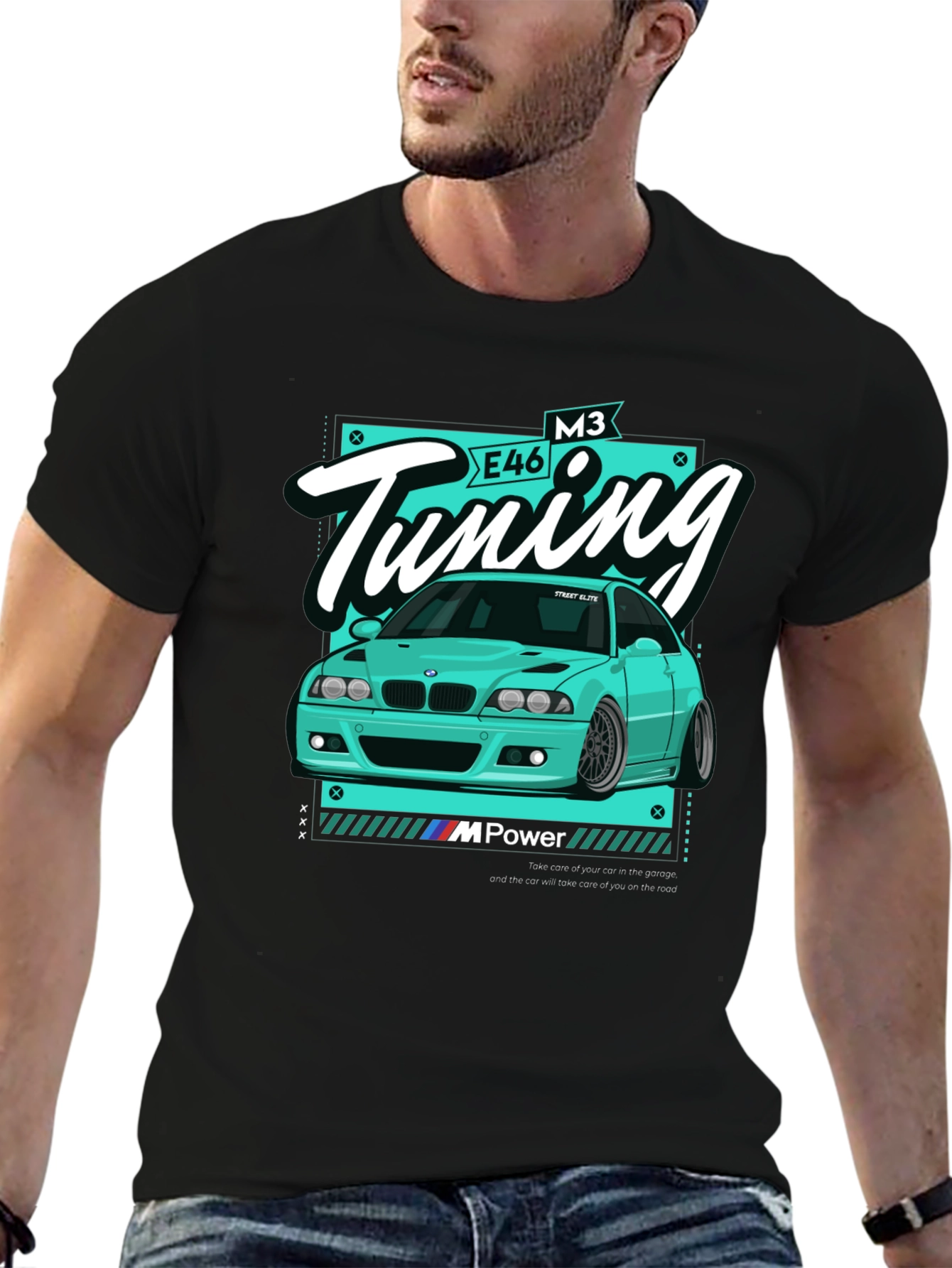 BMW M3 E46 Tuning T-Shirt - Car Enthusiast Apparel