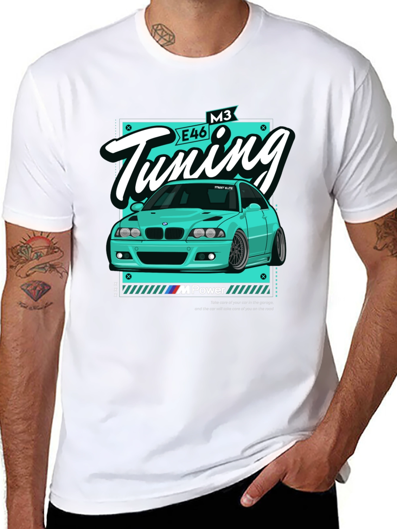 BMW M3 E46 Tuning T-Shirt - Car Enthusiast Apparel