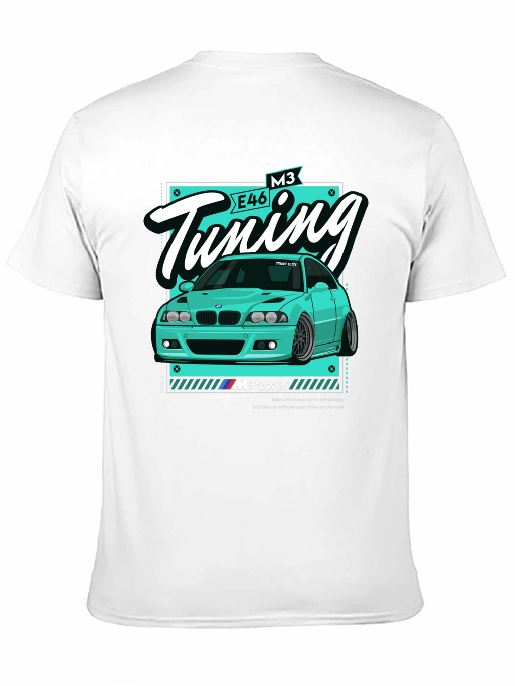BMW M3 E46 Tuning T-Shirt - Car Enthusiast Apparel