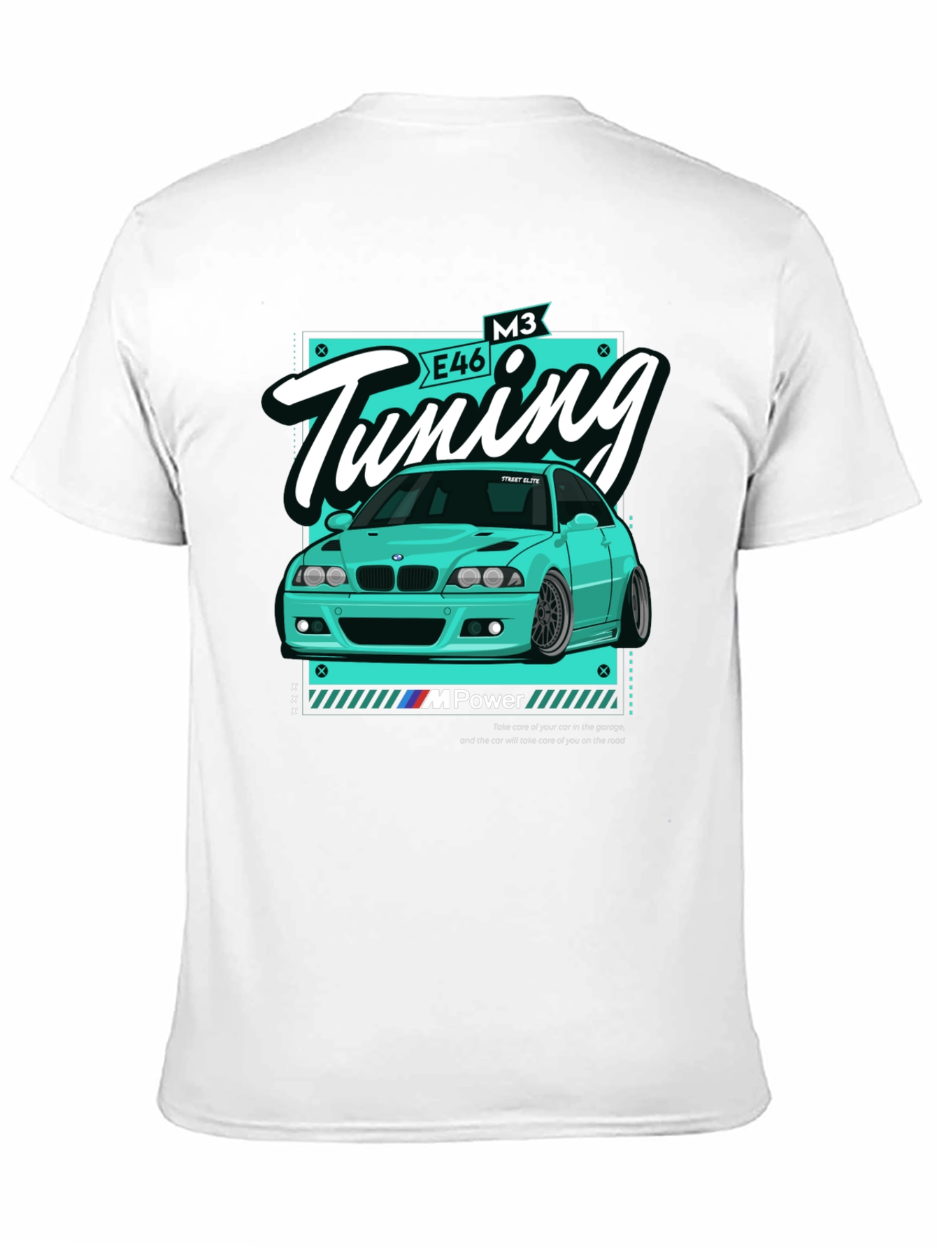 BMW M3 E46 Tuning T-Shirt - Car Enthusiast Apparel