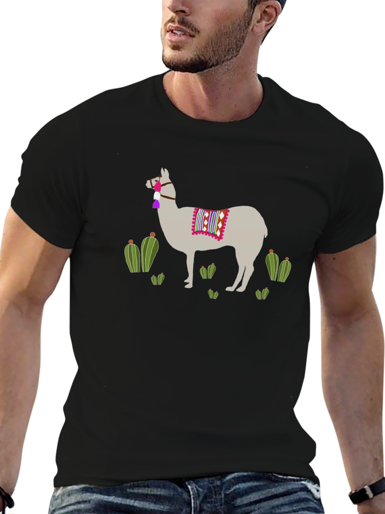 Llama Graphic Tee - Desert Vibes