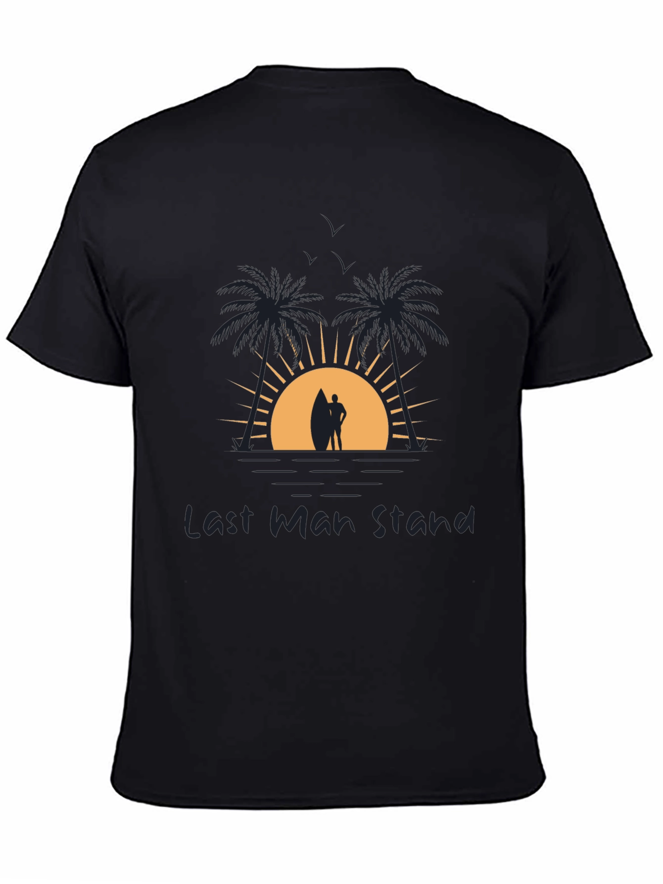 Last Man Stand Beach Graphic Tee