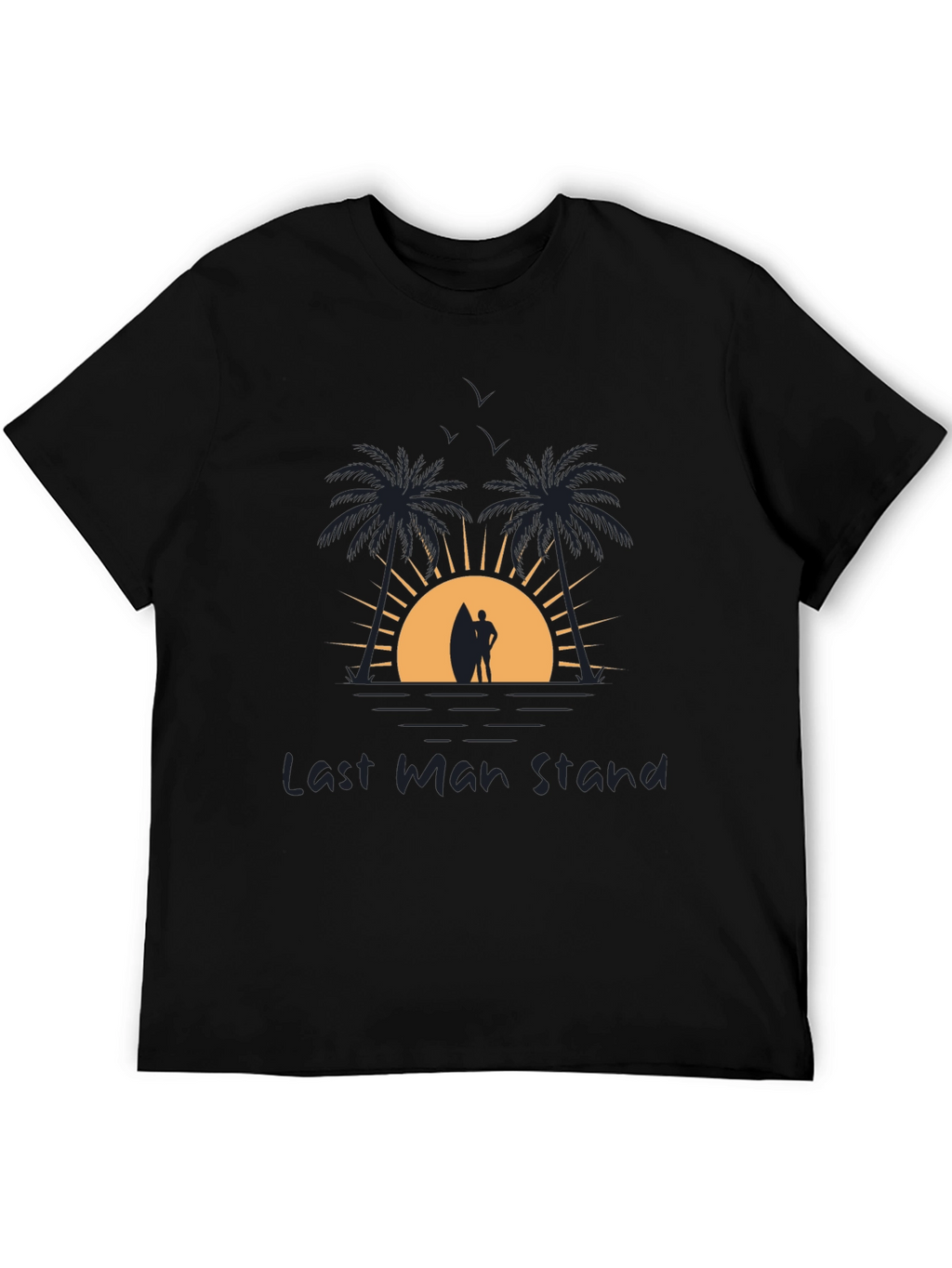 Last Man Stand Beach Graphic Tee