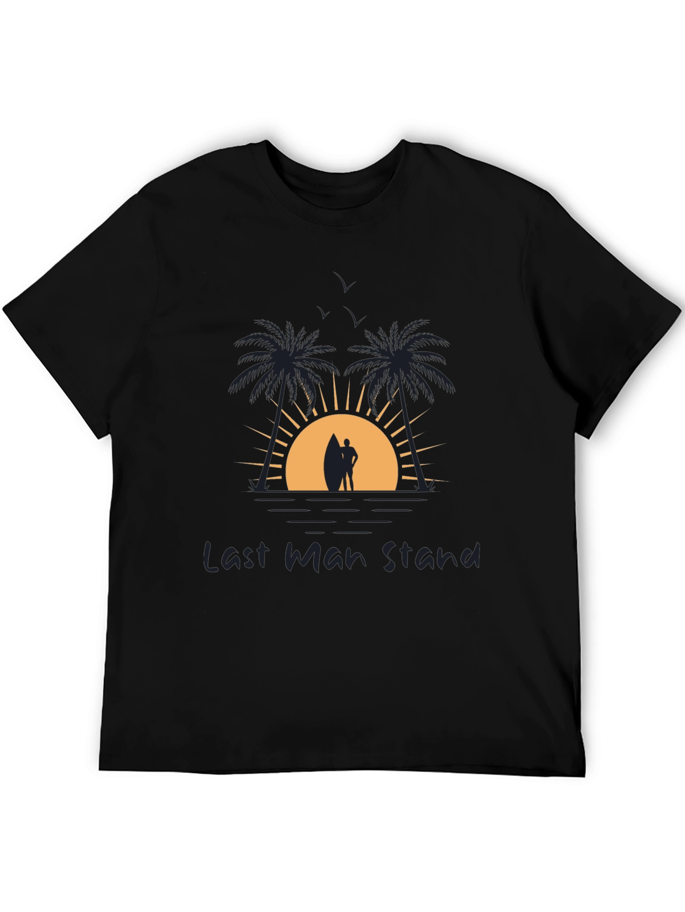 Last Man Stand Beach Graphic Tee