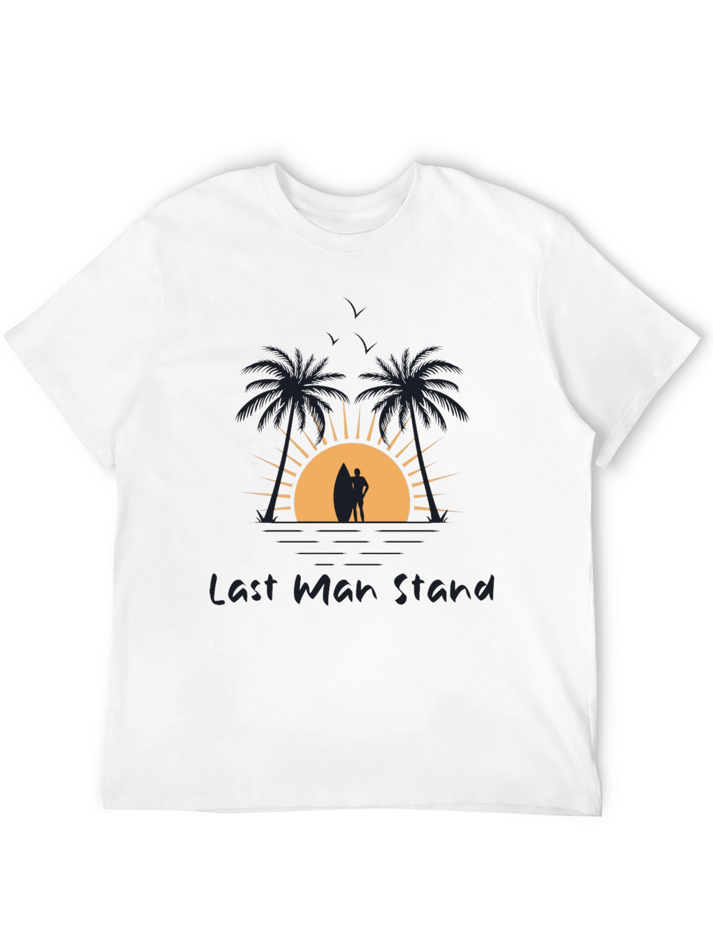 Last Man Stand Beach Graphic Tee