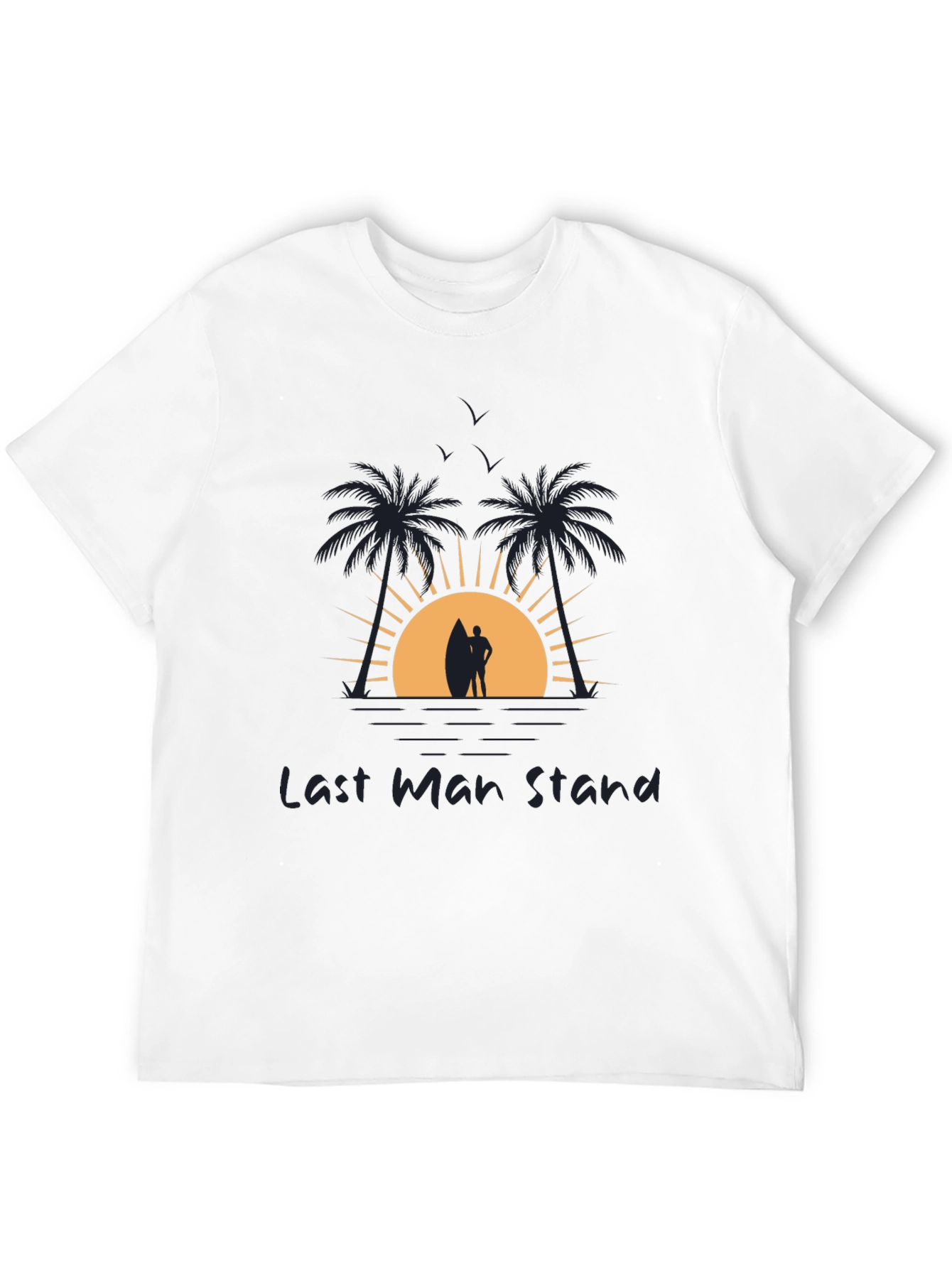 Last Man Stand Beach Graphic Tee