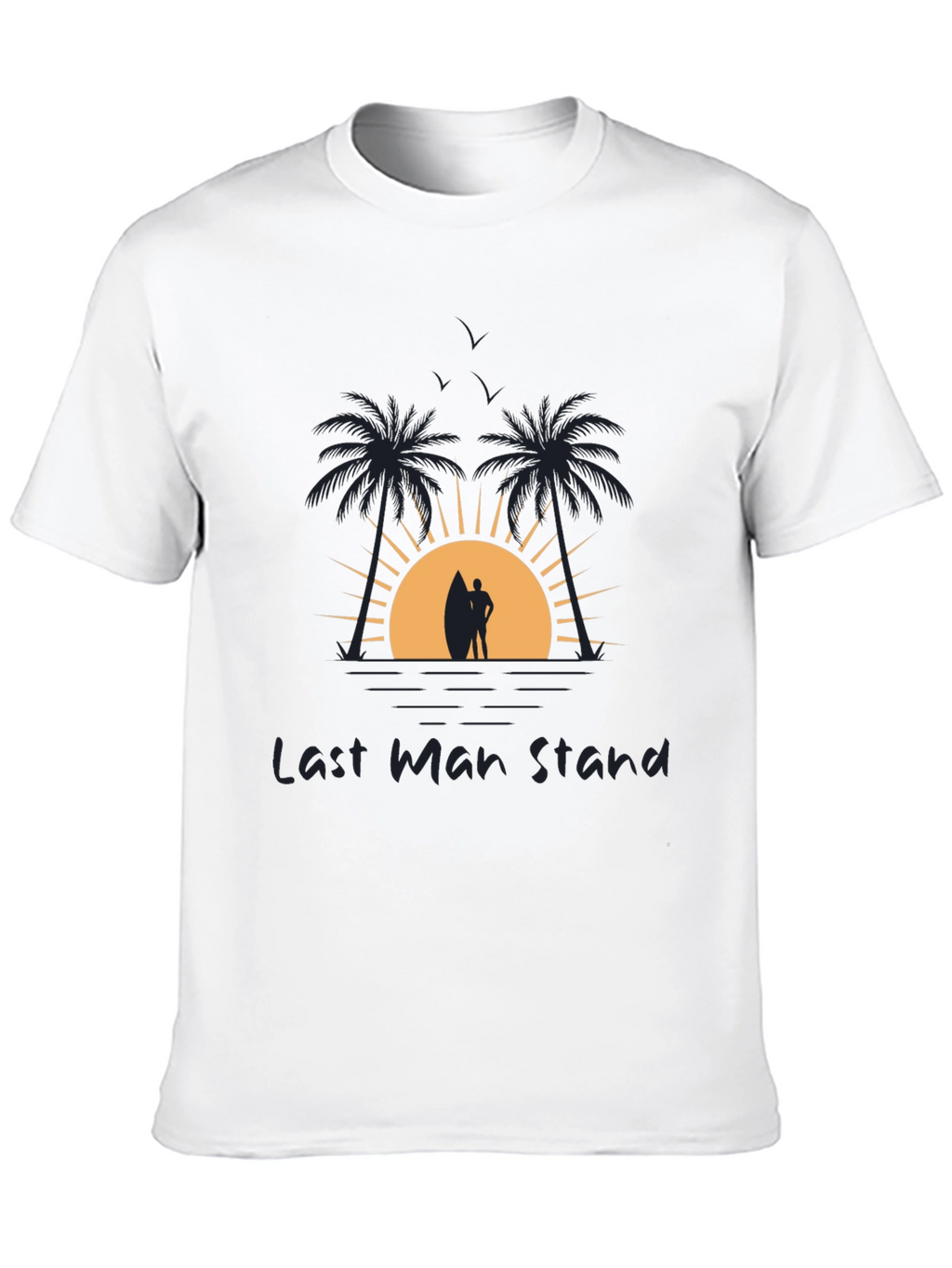 Last Man Stand Beach Graphic Tee