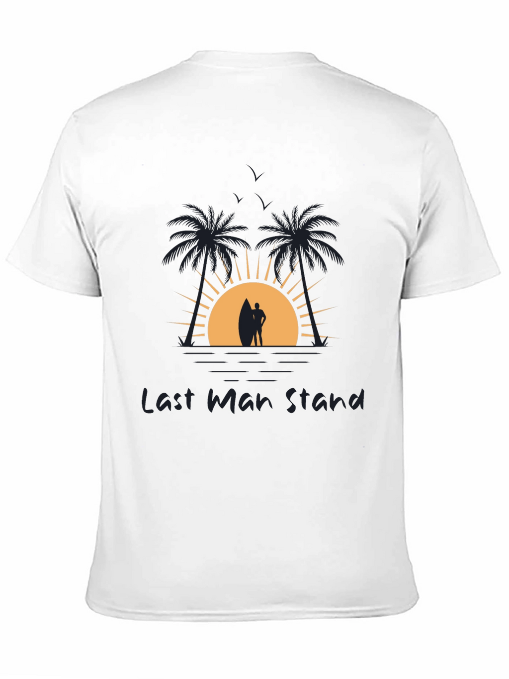 Last Man Stand Beach Graphic Tee