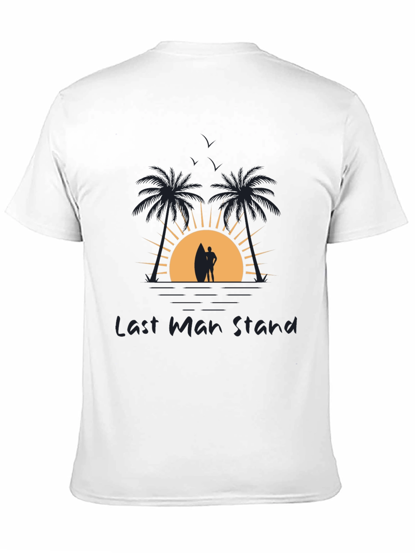 Last Man Stand Beach Graphic Tee