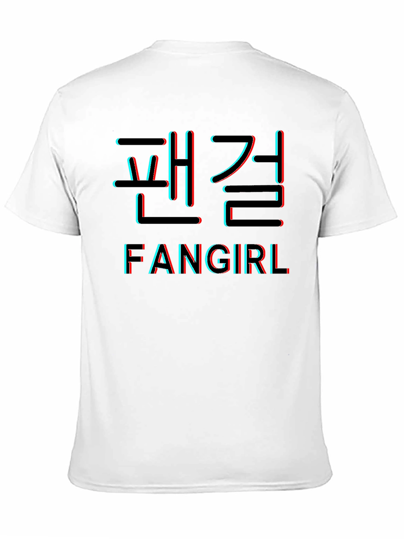 Fangirl Black Graphic T-Shirt