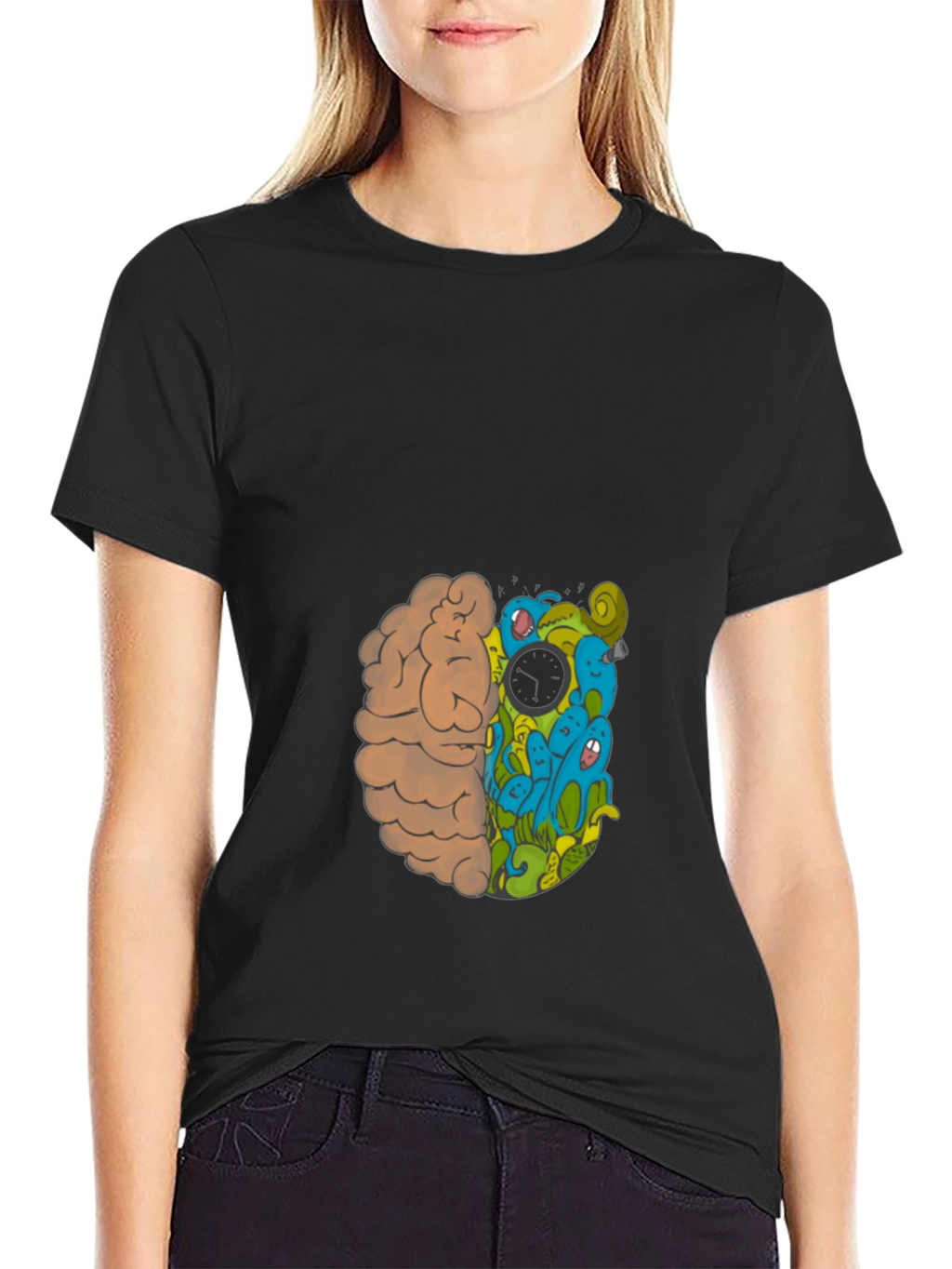 Brain Split T-Shirt - Art & Logic Tee