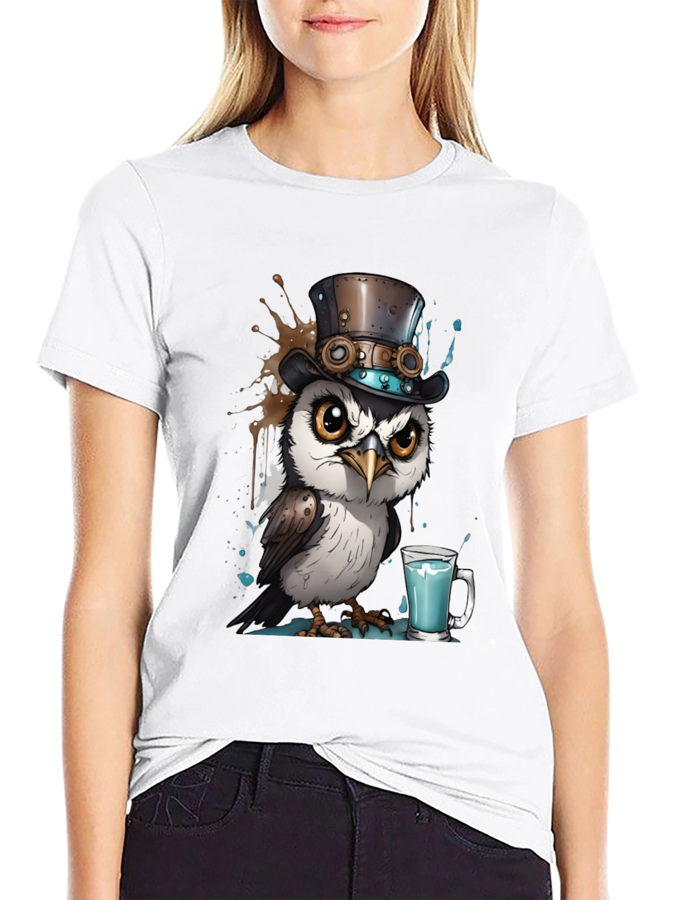 Steampunk Owl T-Shirt