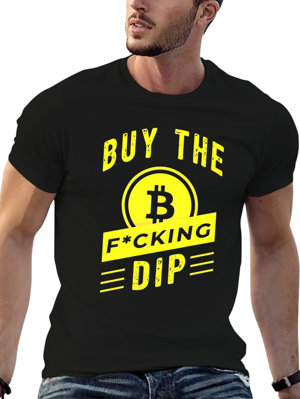 Buy The F*cking Dip Bitcoin T-Shirt
