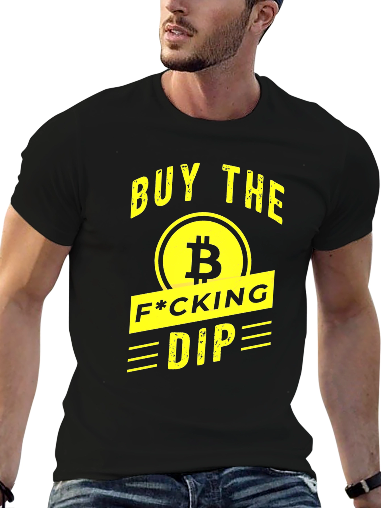 Buy The F*cking Dip Bitcoin T-Shirt