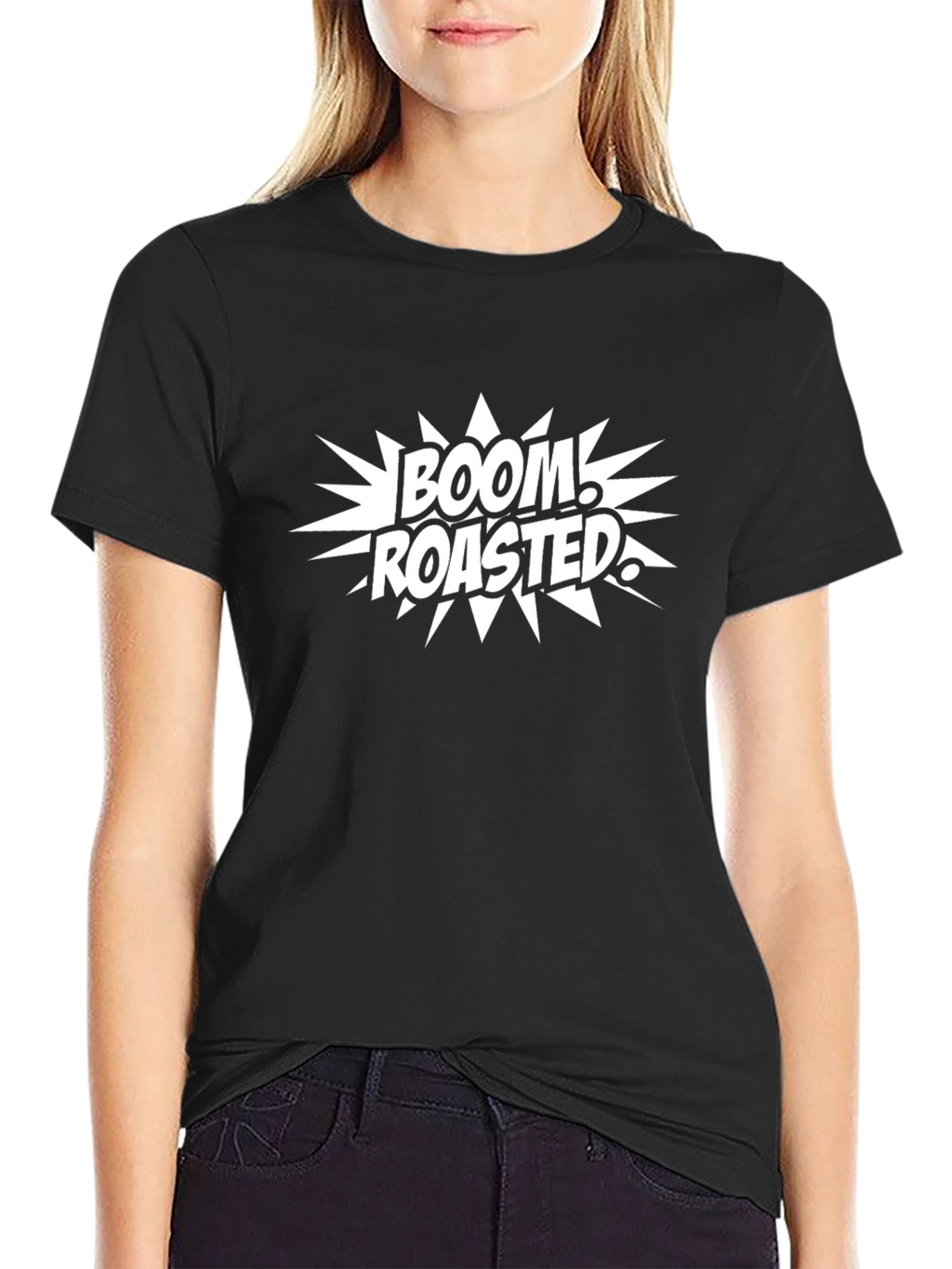 Boom! Roasted Graphic Black T-Shirt