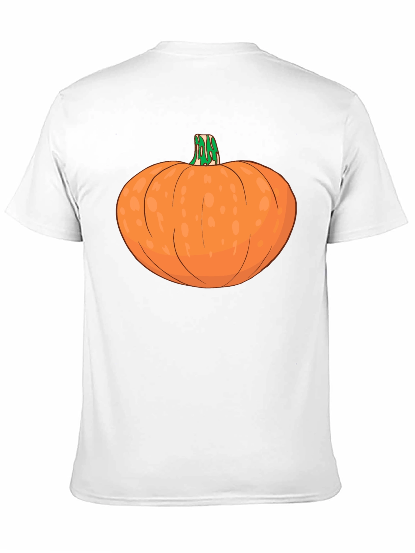 Pumpkin Graphic Tee - Black Halloween Shirt