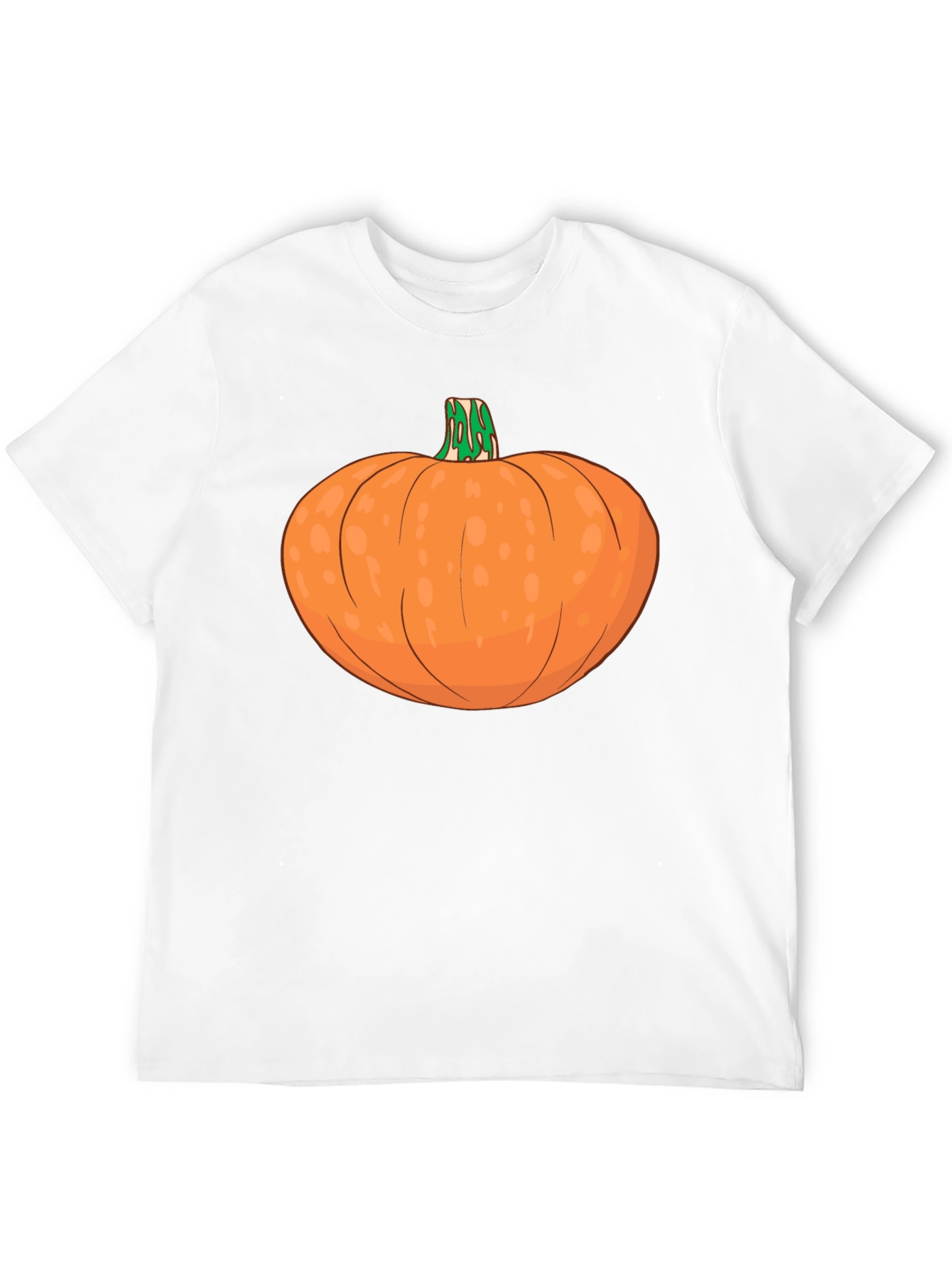 Pumpkin Graphic Tee - Black Halloween Shirt